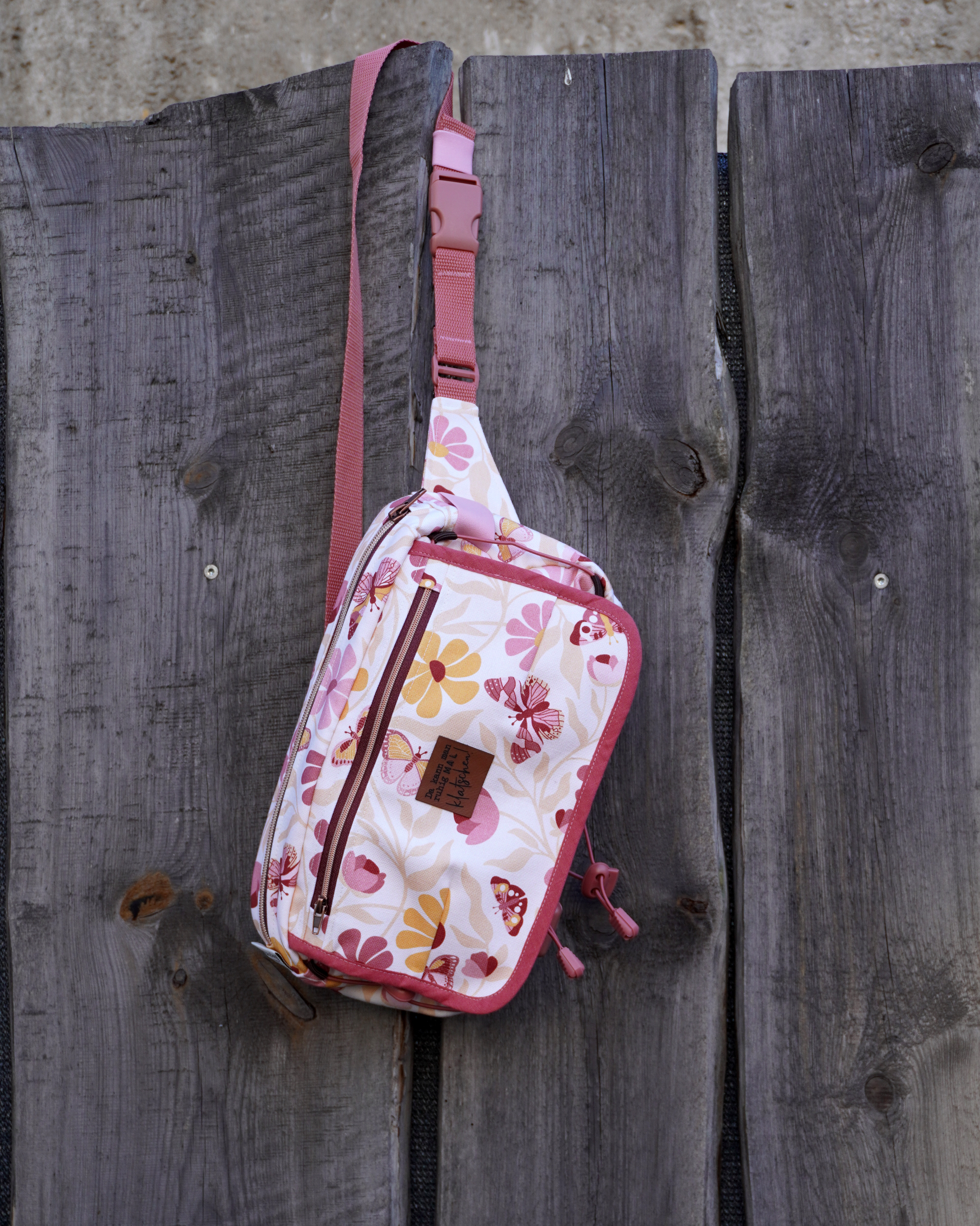 Bio Stoff  - Butterfly Garden Blütenflug