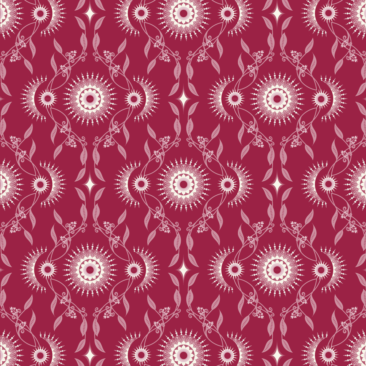 Bio Webware Stoff - Sun and Moon Red - EviRoider, rot, Blätter & Ranken 100% Bio-Baumwolle Bio Webware Stoff - Sun and Moon Red - EviRoider, rot, Blätter & Ranken 100% Bio-Baumwolle