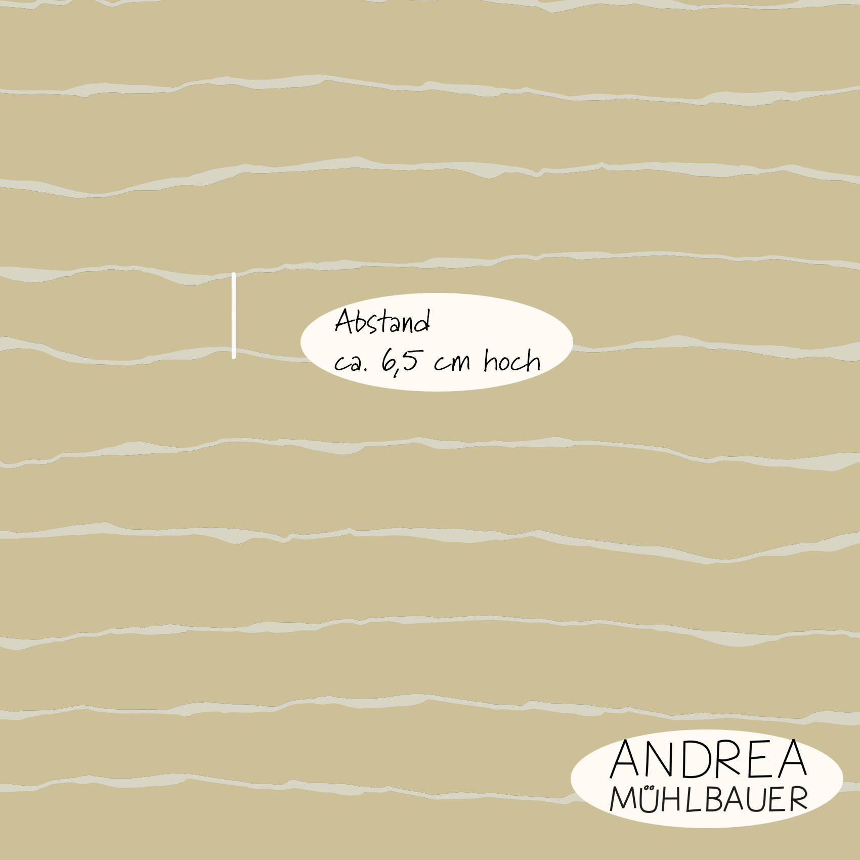 Bio Webware Stoff  -  City Summer Dust Stripes on  - AndreaMuehlbauer, Abstrakt, Streifen, creme, 100% Bio-Baumwolle