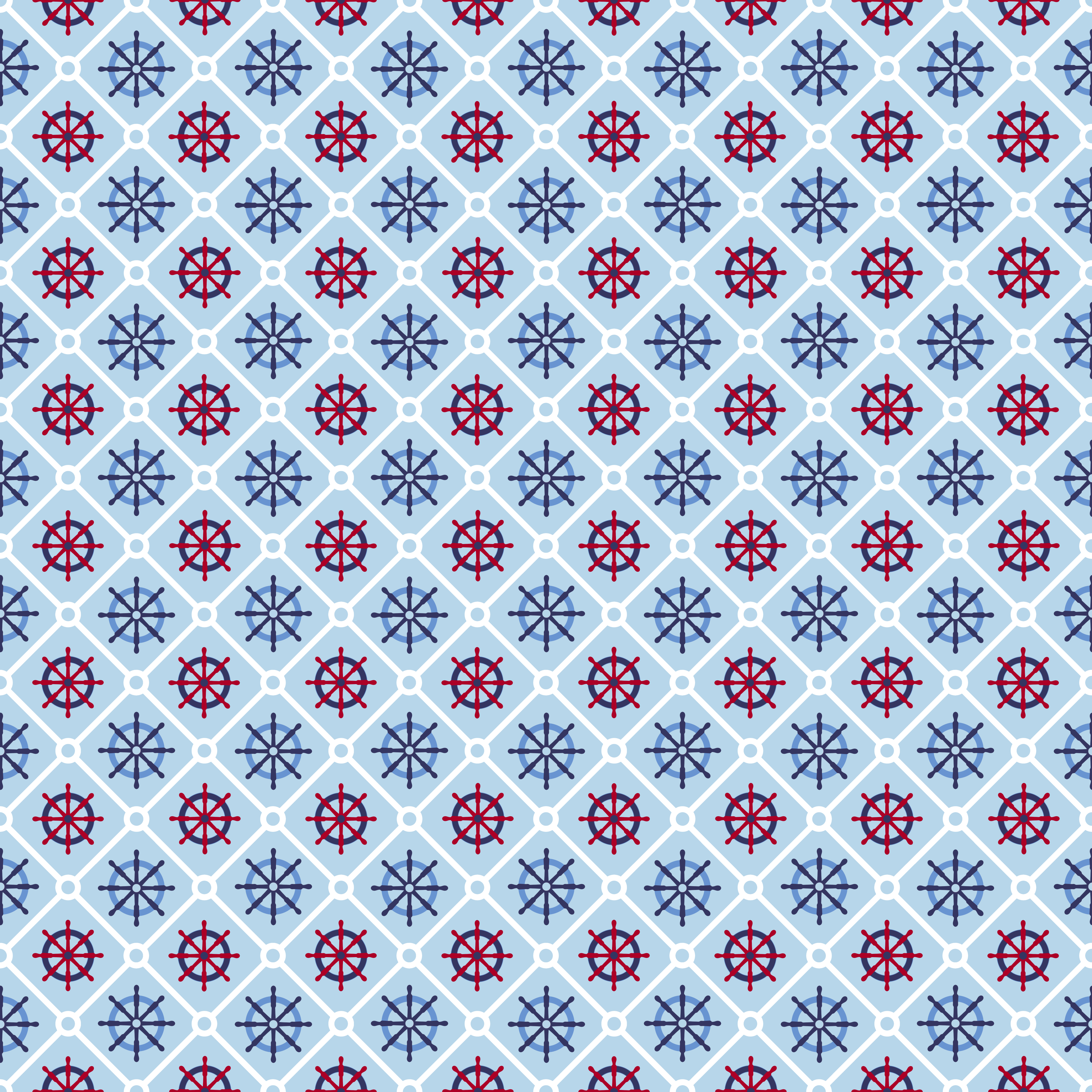 Bio Stoff - Steuerrad Blau von misspeppels in blau Bio Stoff - Steuerrad Blau von misspeppels in blau