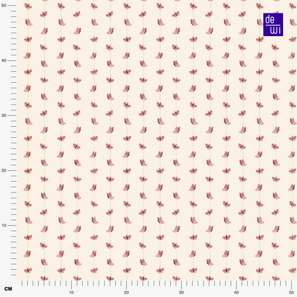 Bio Stoff  -  Butterfly Garden Falterband