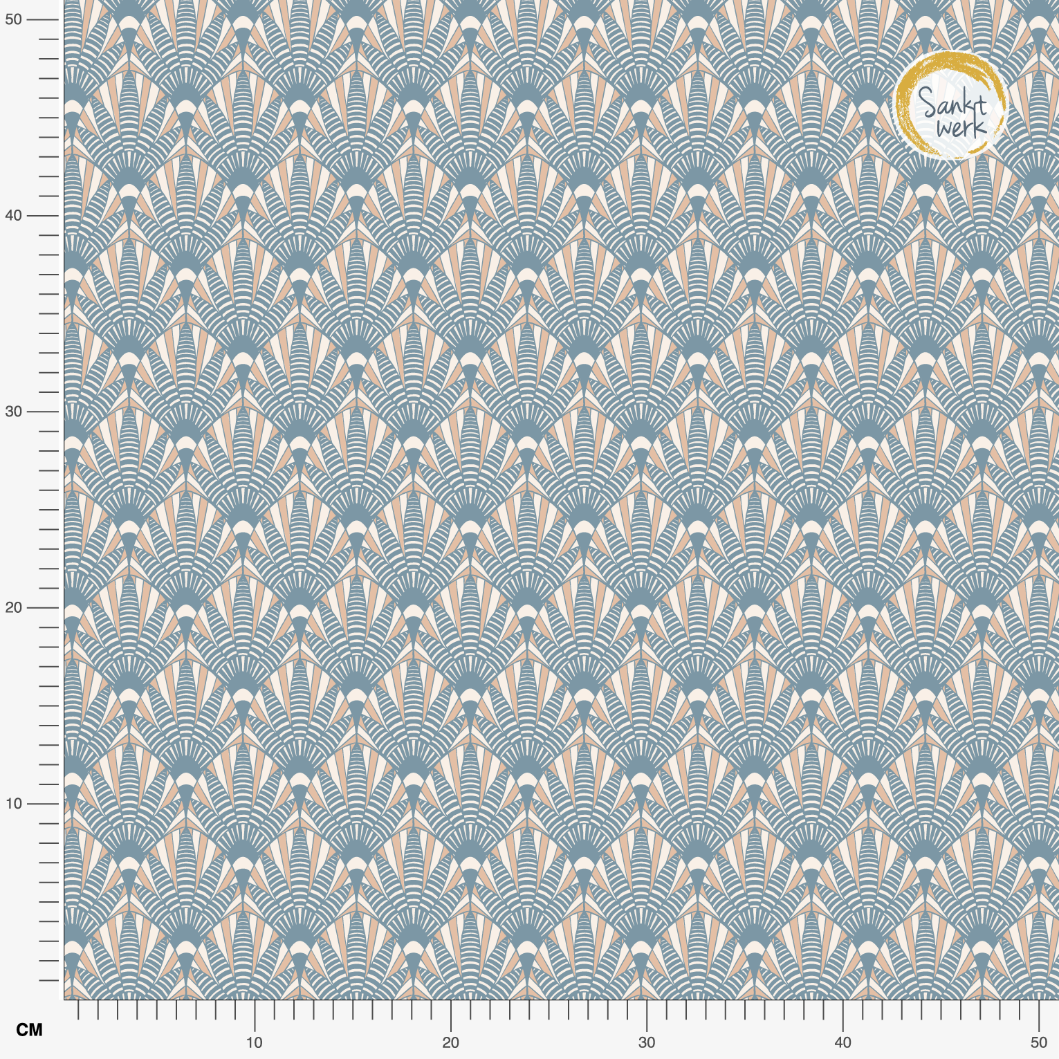 Organic fabric - Nordlicht