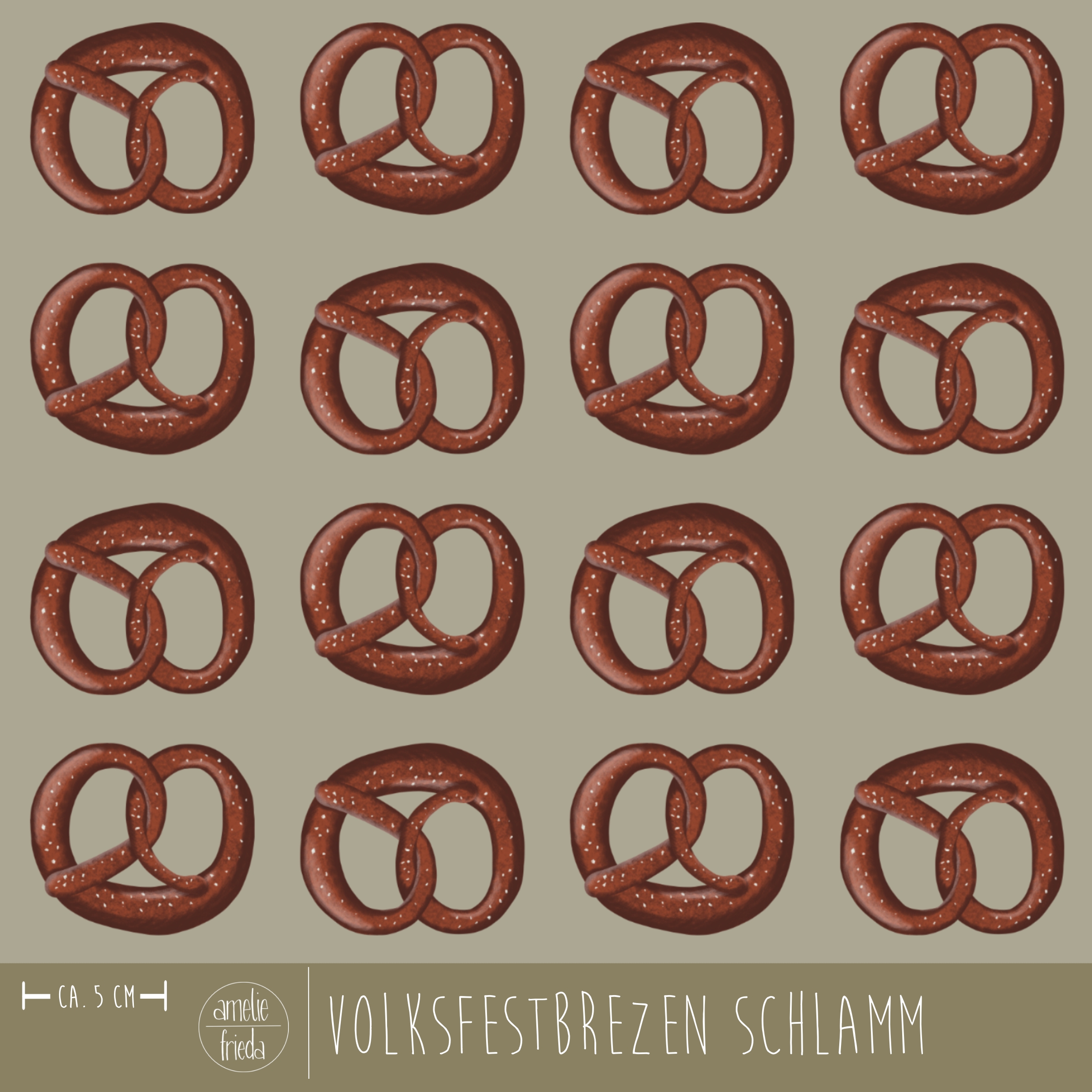 Volksfestbrezen Schlamm