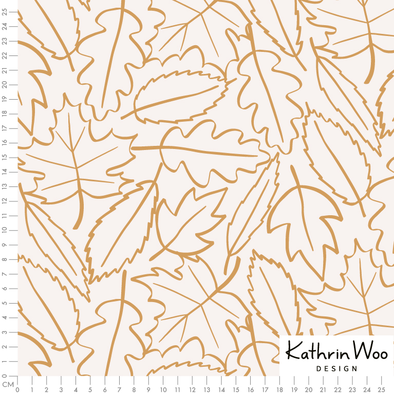 Bio Webware Stoff - Blätter Senfgelb - KathrinWoo, creme, Bäume & Palmen, Herbst, 100% Bio-Baumwolle Bio Webware Stoff - Blätter Senfgelb - KathrinWoo, creme, Bäume & Palmen, Herbst, 100% Bio-Baumwolle