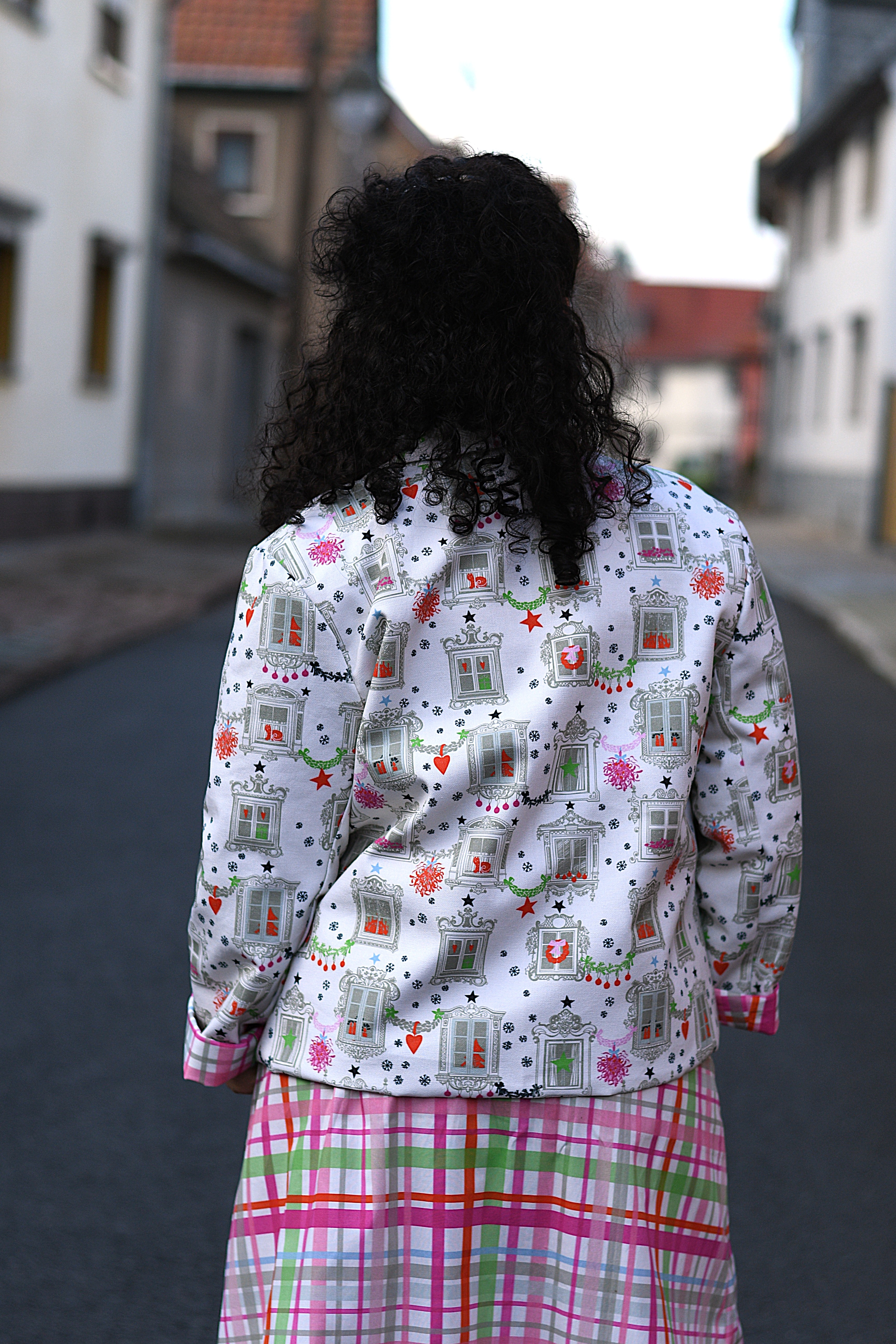 Bio Stoff - Colorful Christmas Festive Windows 