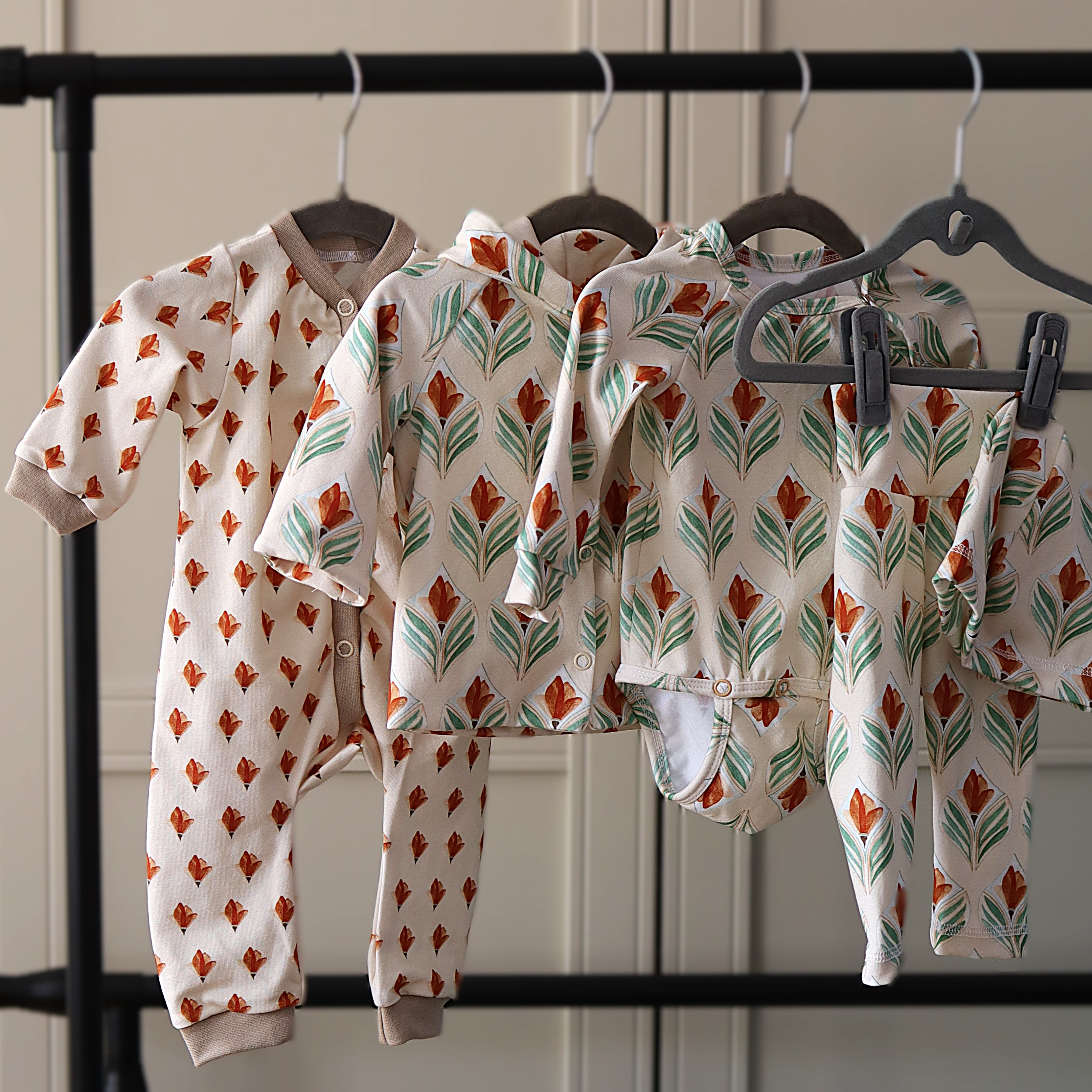 Bio Stoff  - Blooming Indigo