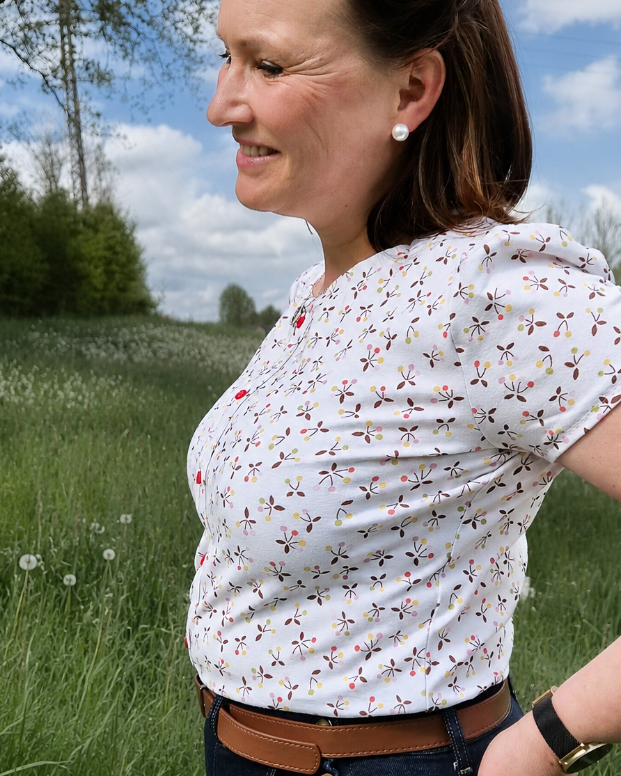 Bio Stoff  -  Bunte Kirschen