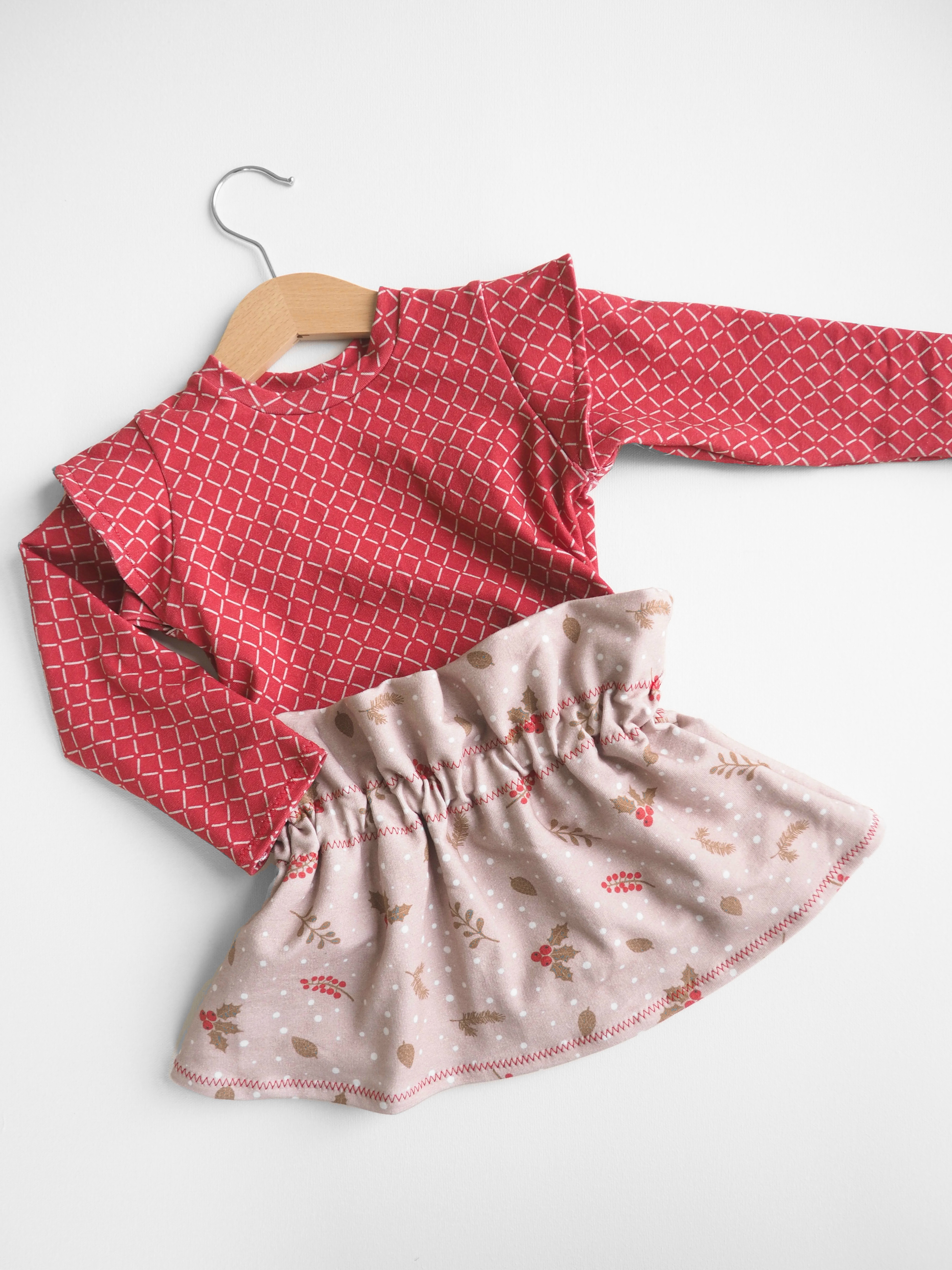 Bio Stoff - Festive Wonderland Lichen grün