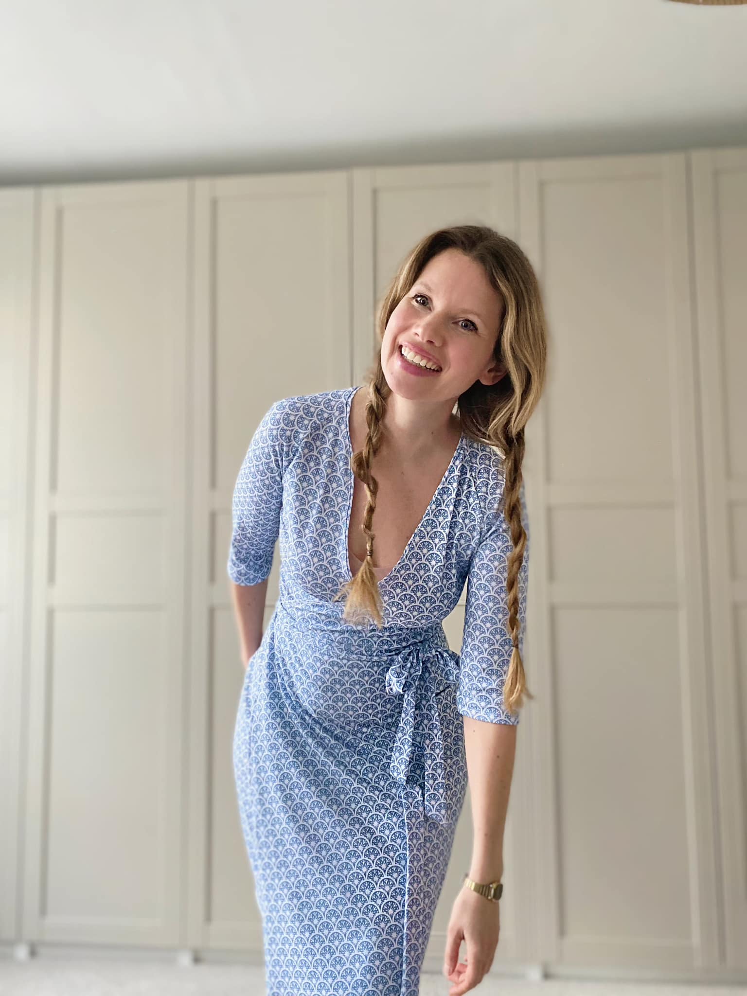 Scuba Stoff  -  Sternspritzerbögen blau