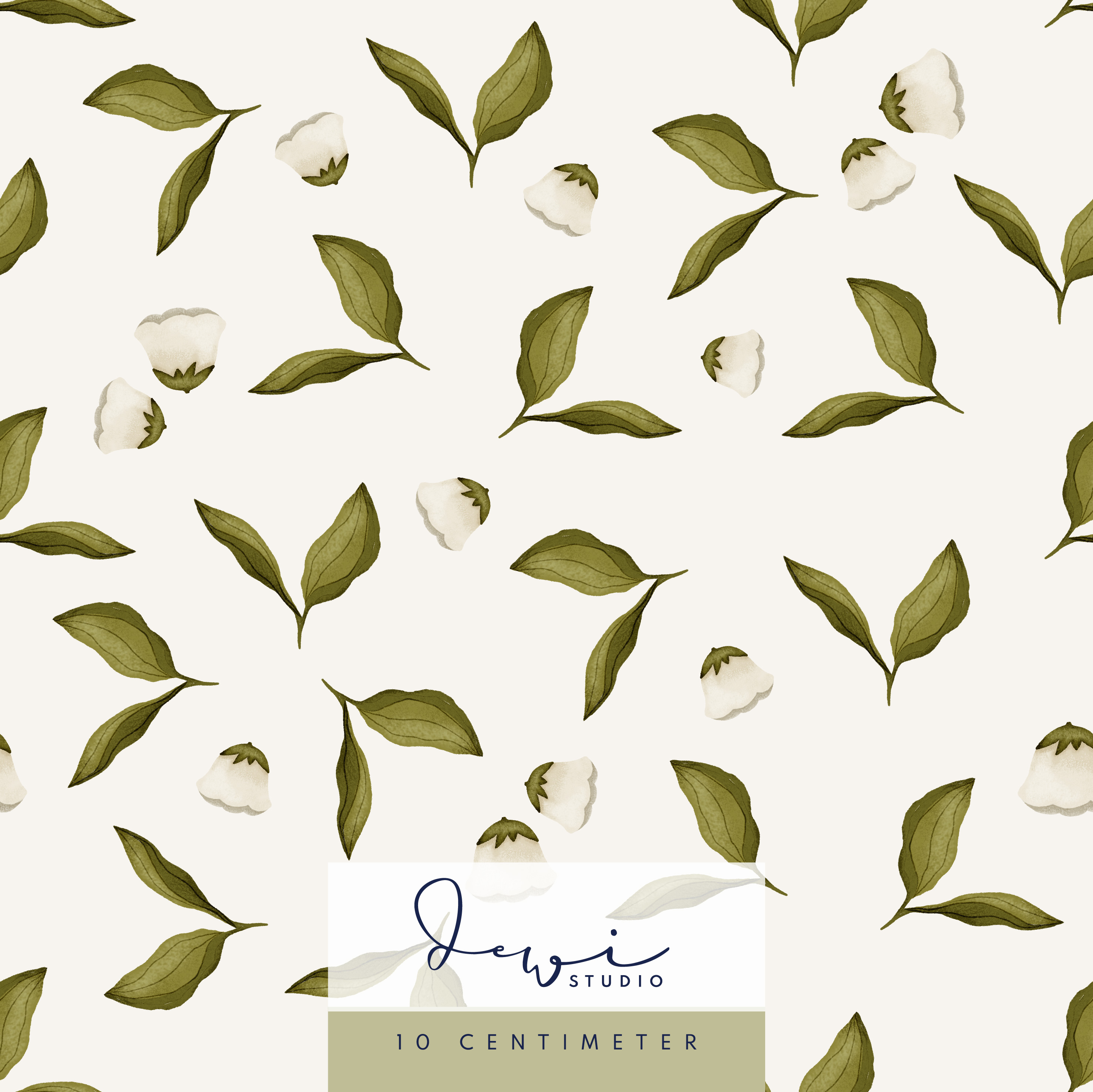Bio Webware Stoff - Kleines Küken Maiglöckchen - DewiStudio, Ostern, weiß, Floral & Blumen, 100% Bio-Baumwolle Bio Webware Stoff - Kleines Küken Maiglöckchen - DewiStudio, Ostern, weiß, Floral & Blumen, 100% Bio-Baumwolle