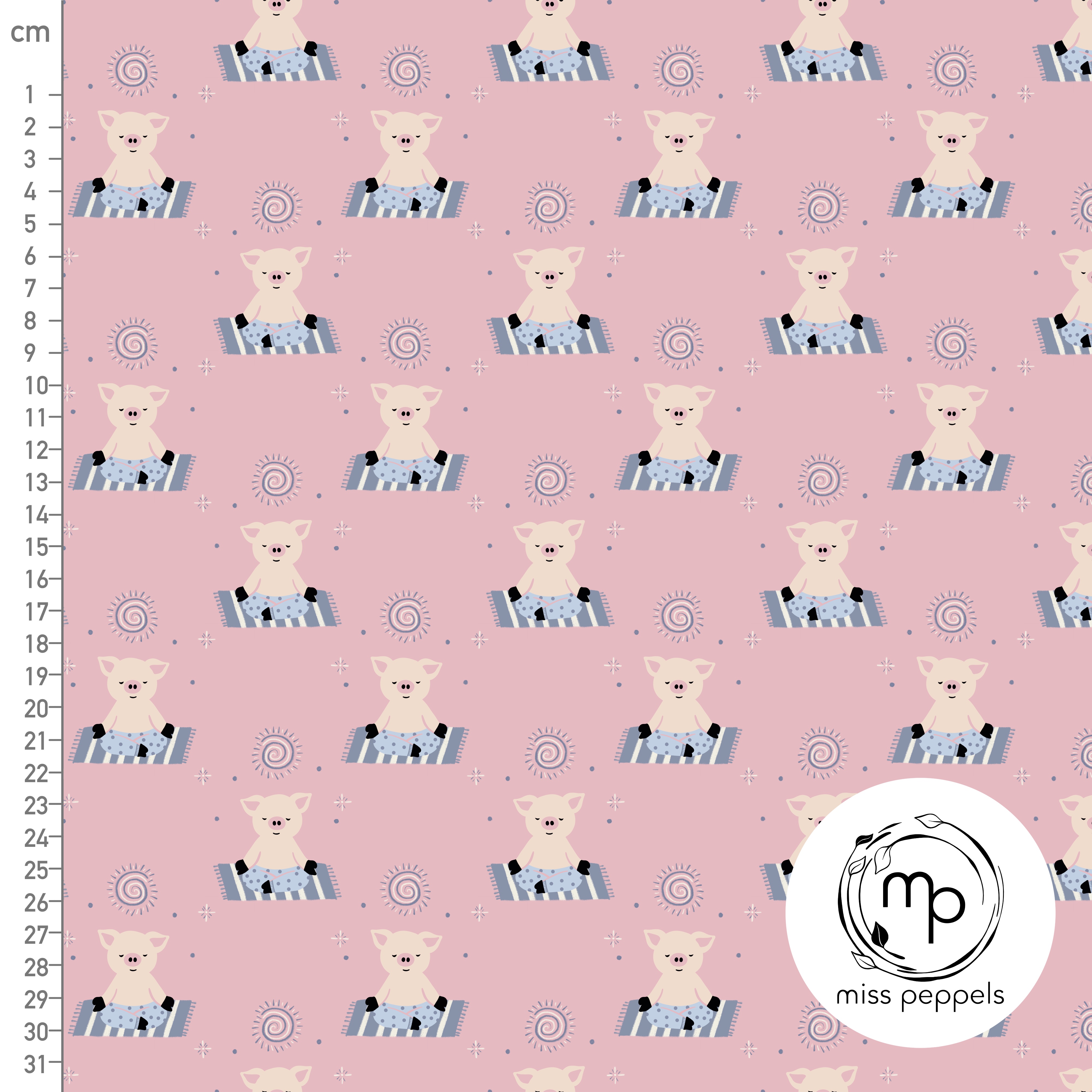 Bio Webware Stoff - Meditation rosa - misspeppels, rosa, Sport, Tiere, 100% Bio-Baumwolle Bio Webware Stoff - Meditation rosa - misspeppels, rosa, Sport, Tiere, 100% Bio-Baumwolle