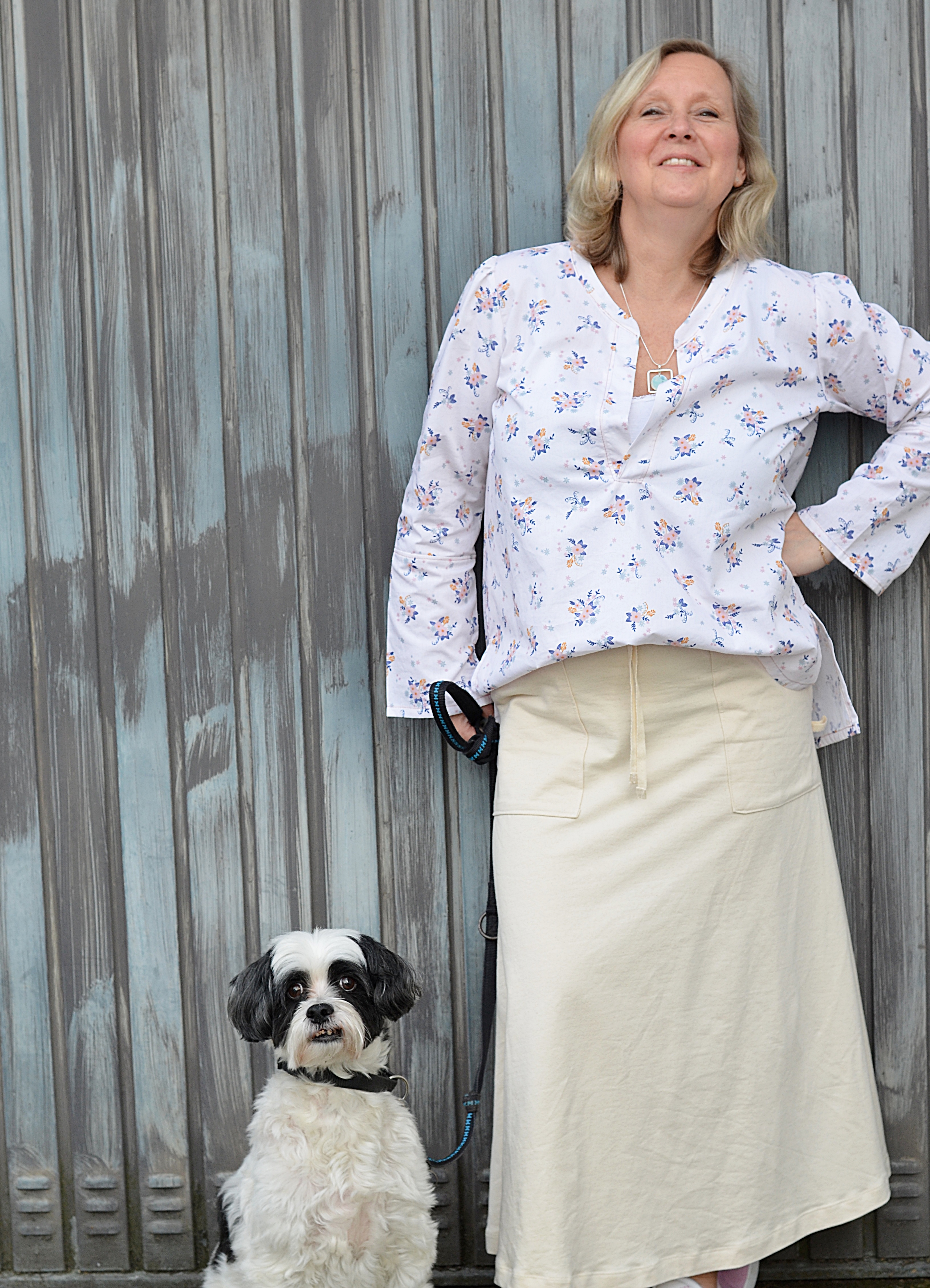 Bio Stoff  - Frühlingspoesie creme