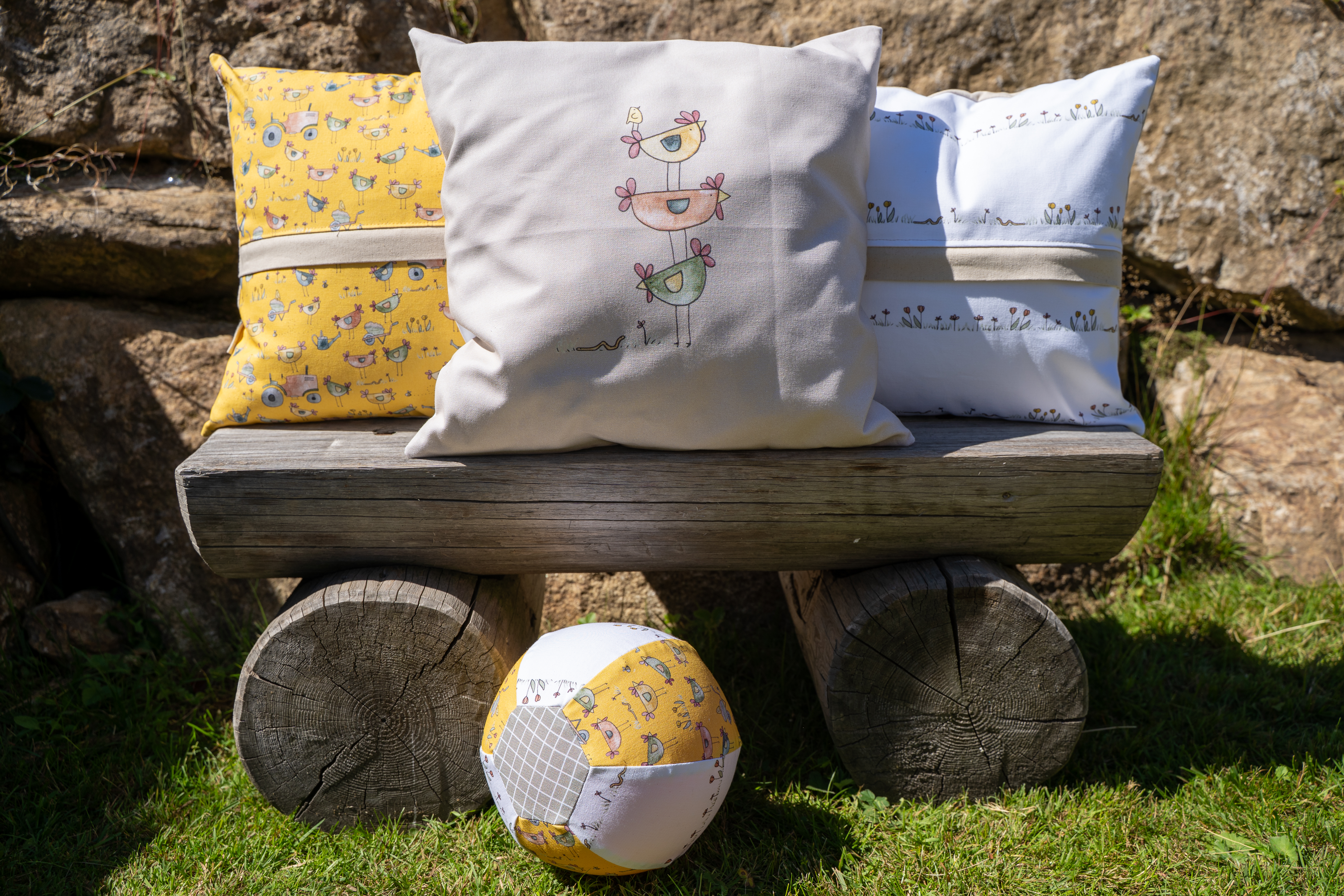 Bio Stoff - Gegacker grün