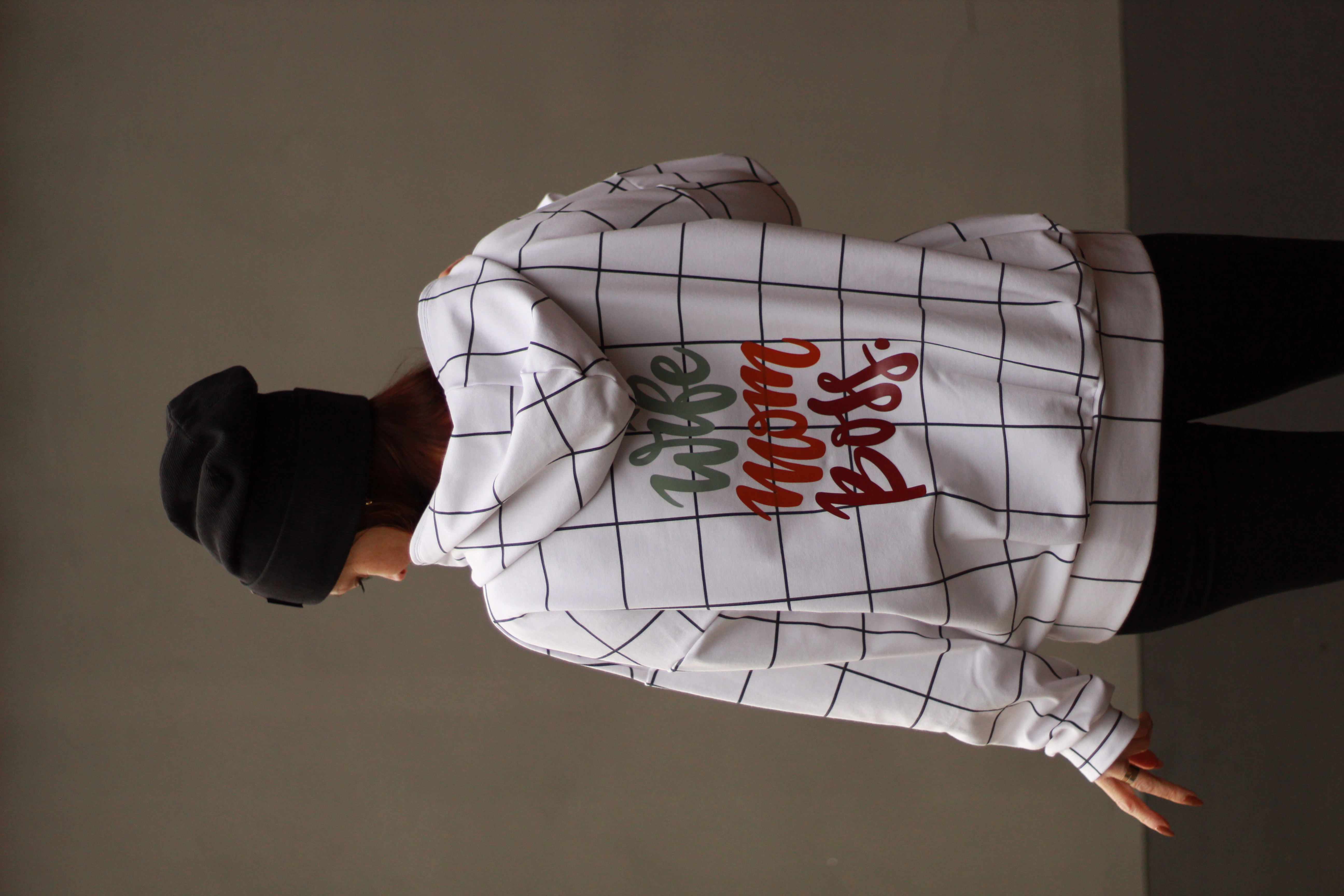 Bio Stoff - Karos dunkelgrün