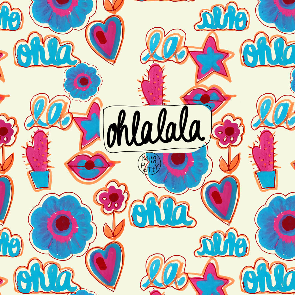 Organic fabric  -  Ohlalala