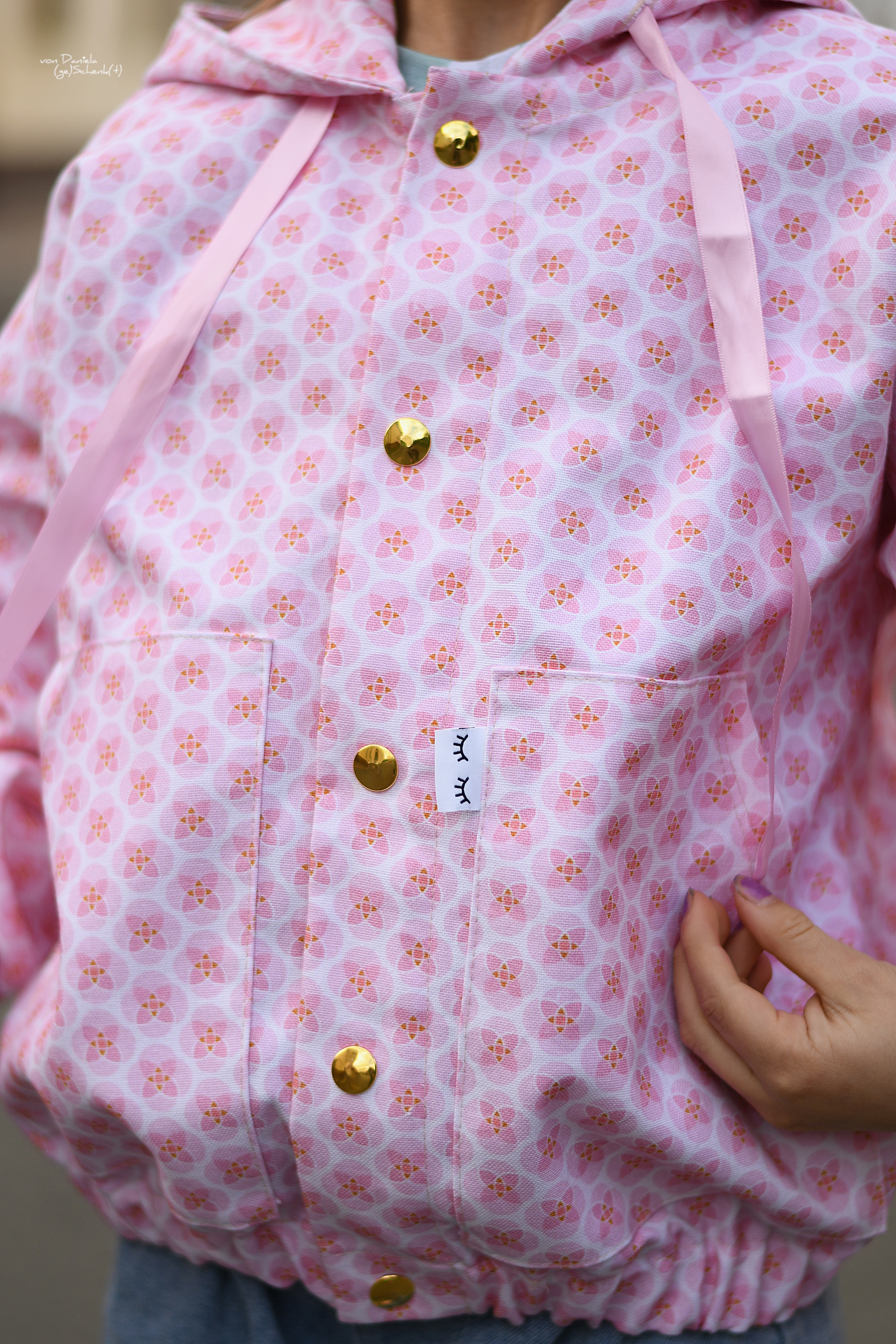 Organic fabric  -  Viola