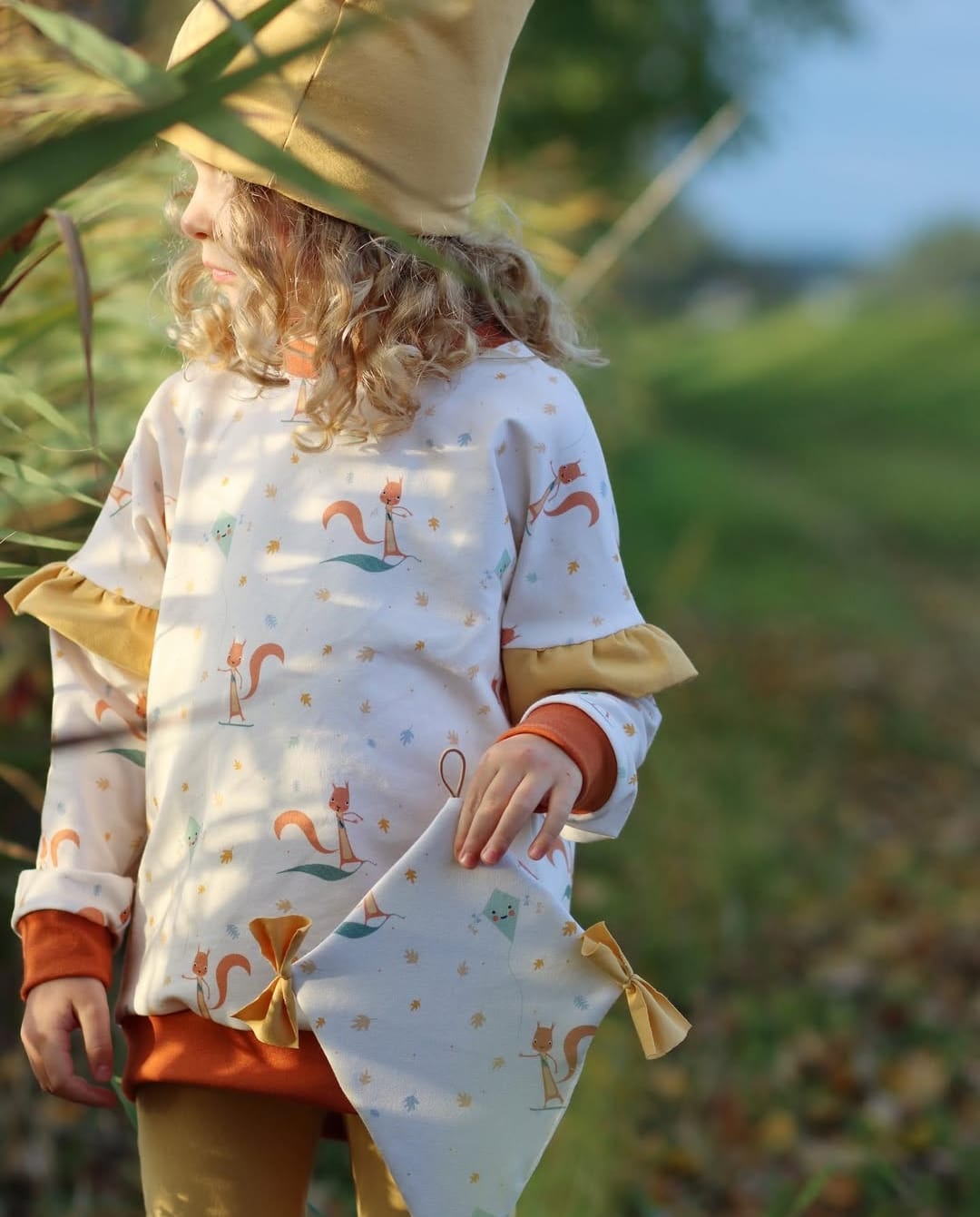 Organic fabric - Sturm Im Eichenwald