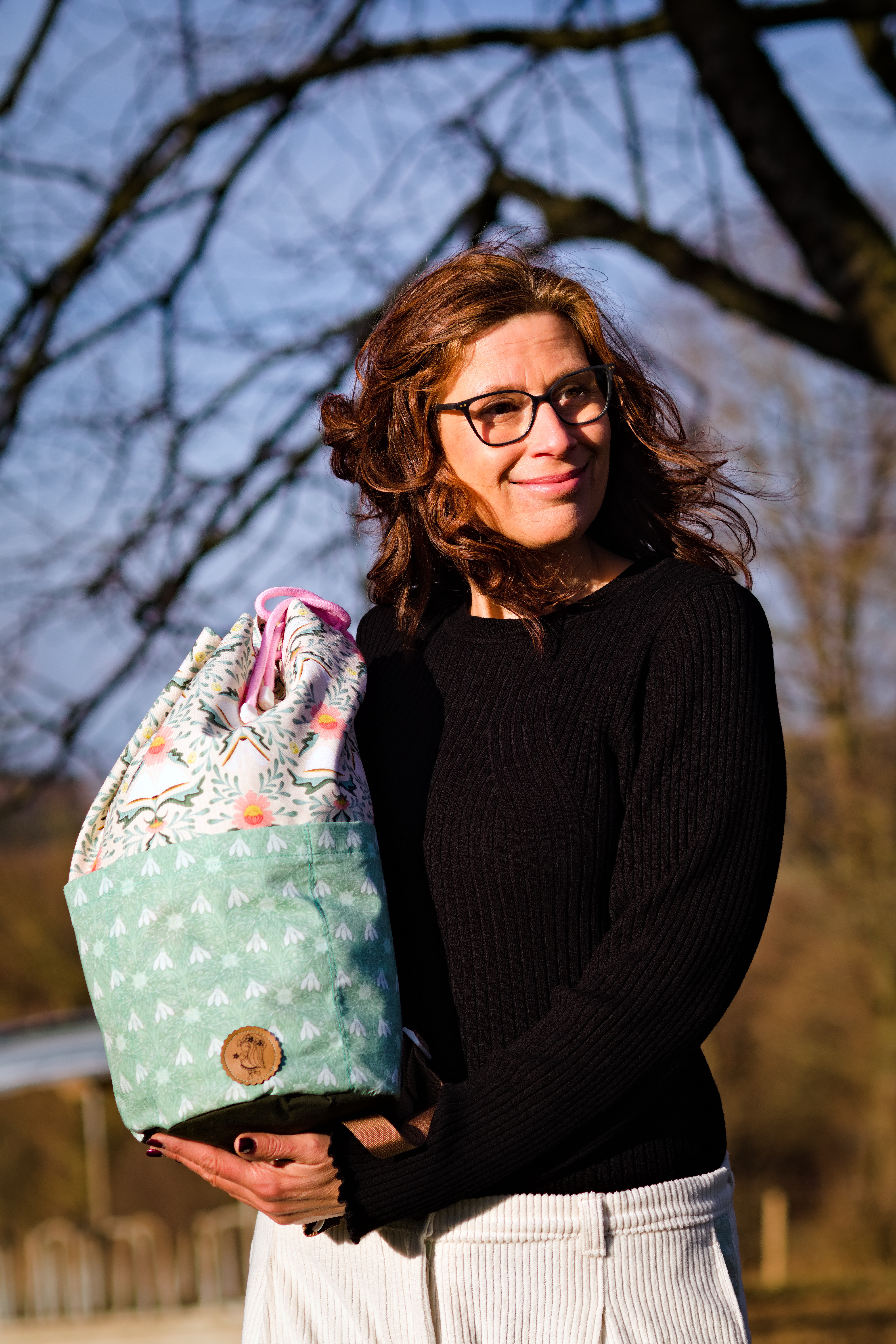 Bio Stoff  - Buchliebe rosa