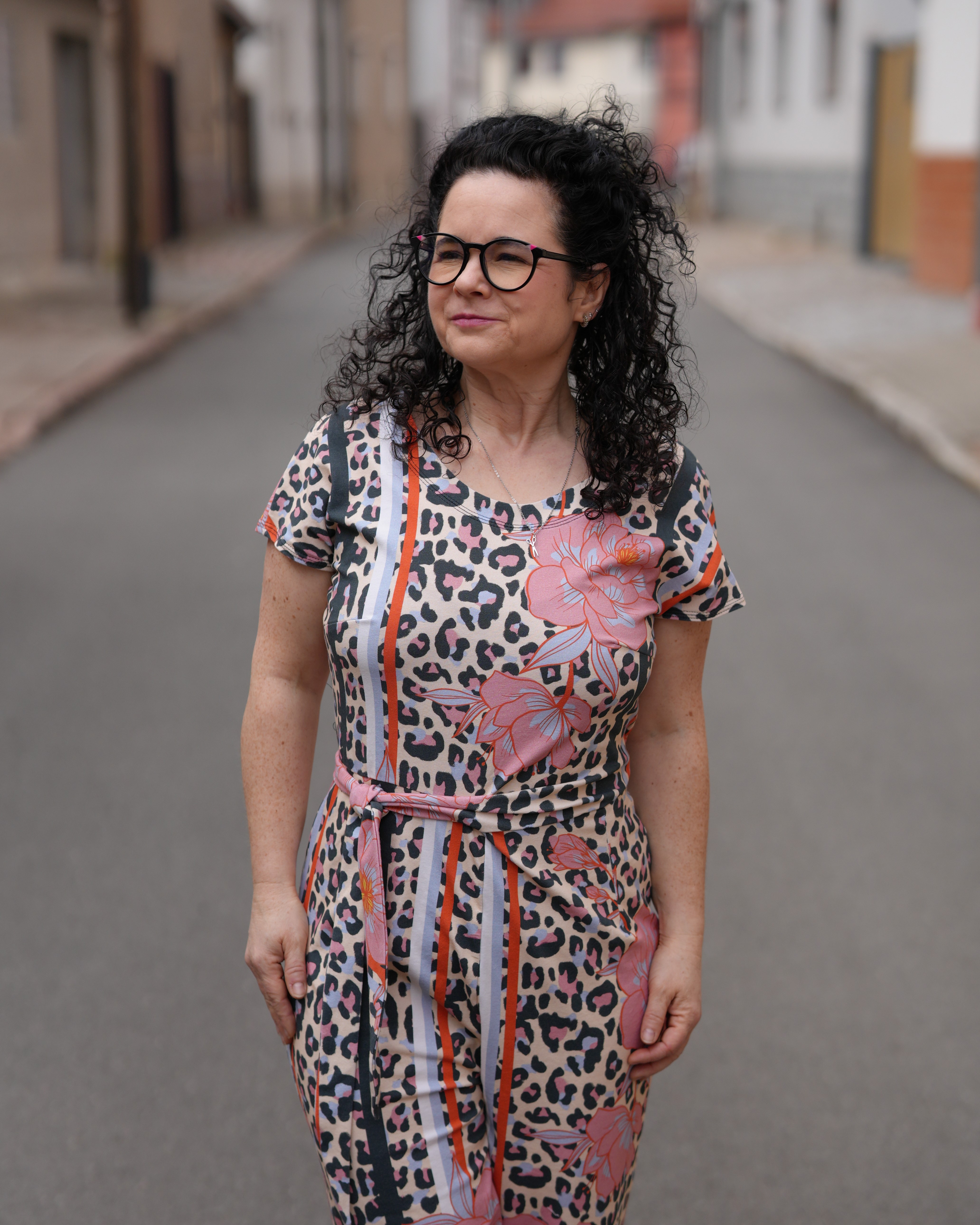 Bio Stoff  -  LeoFlower rosa