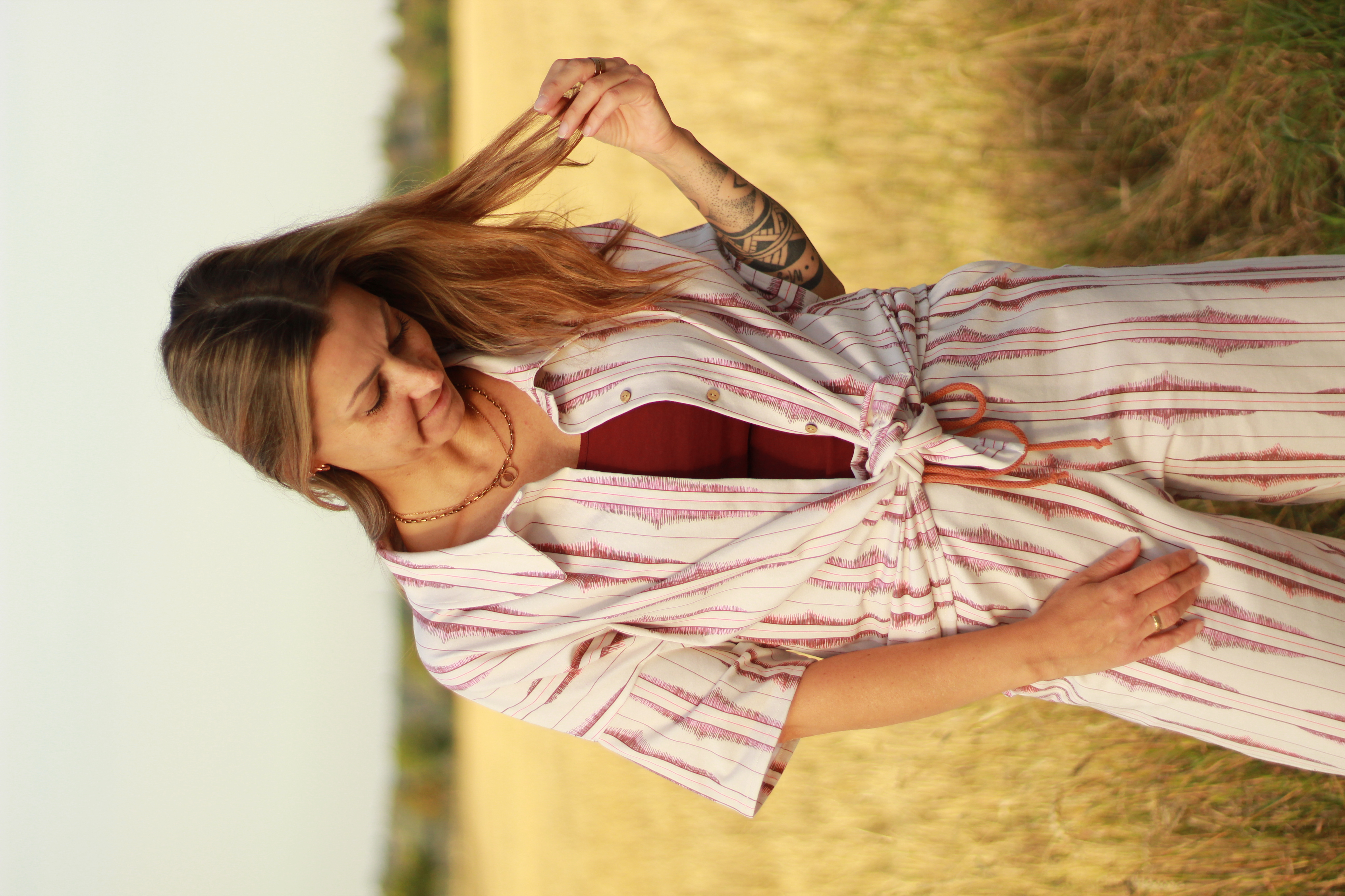 Bio Stoff  - Garden Tales Ikat