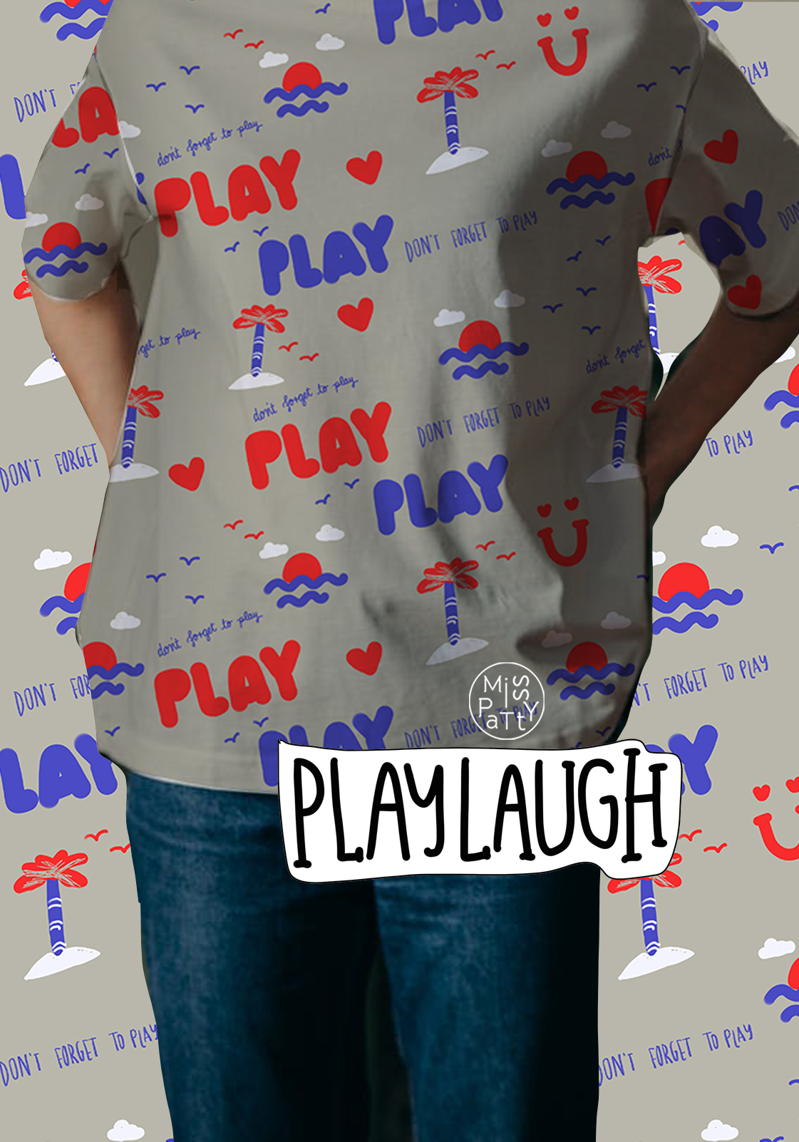 Organic fabric  -  Playlaugh