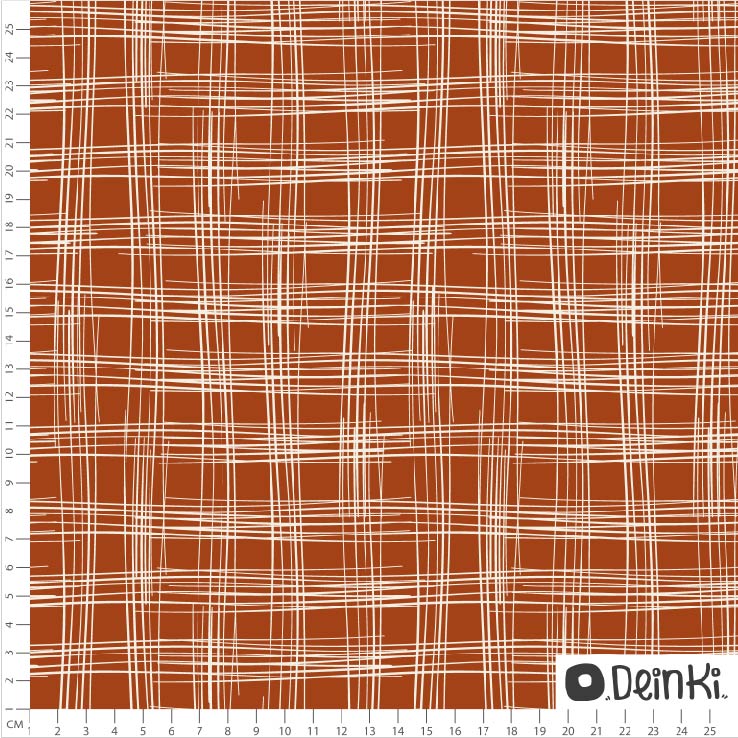 Bio Webware Stoff - Karos mit Textur - Deinki, braun, kariert, 100% Bio-Baumwolle Bio Webware Stoff - Karos mit Textur - Deinki, braun, kariert, 100% Bio-Baumwolle