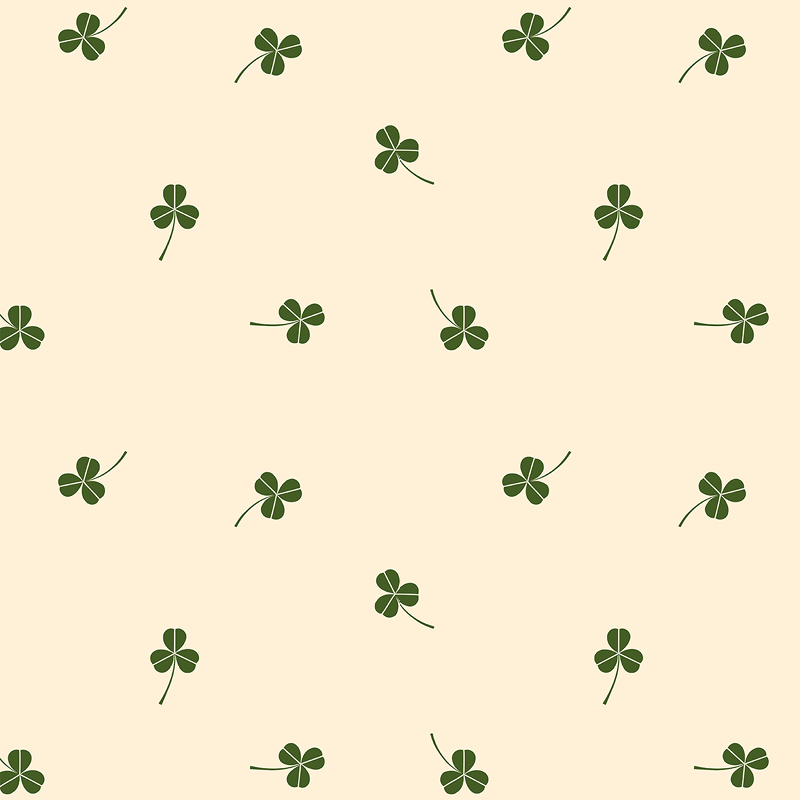 Bio Stoff  - Zarter Klee