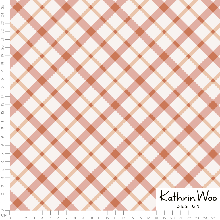 Bio Webware Stoff - Rauten Beige Rosa Braun - KathrinWoo, braun beige, Kariert, 100% Bio-Baumwolle Bio Webware Stoff - Rauten Beige Rosa Braun - KathrinWoo, braun beige, Kariert, 100% Bio-Baumwolle