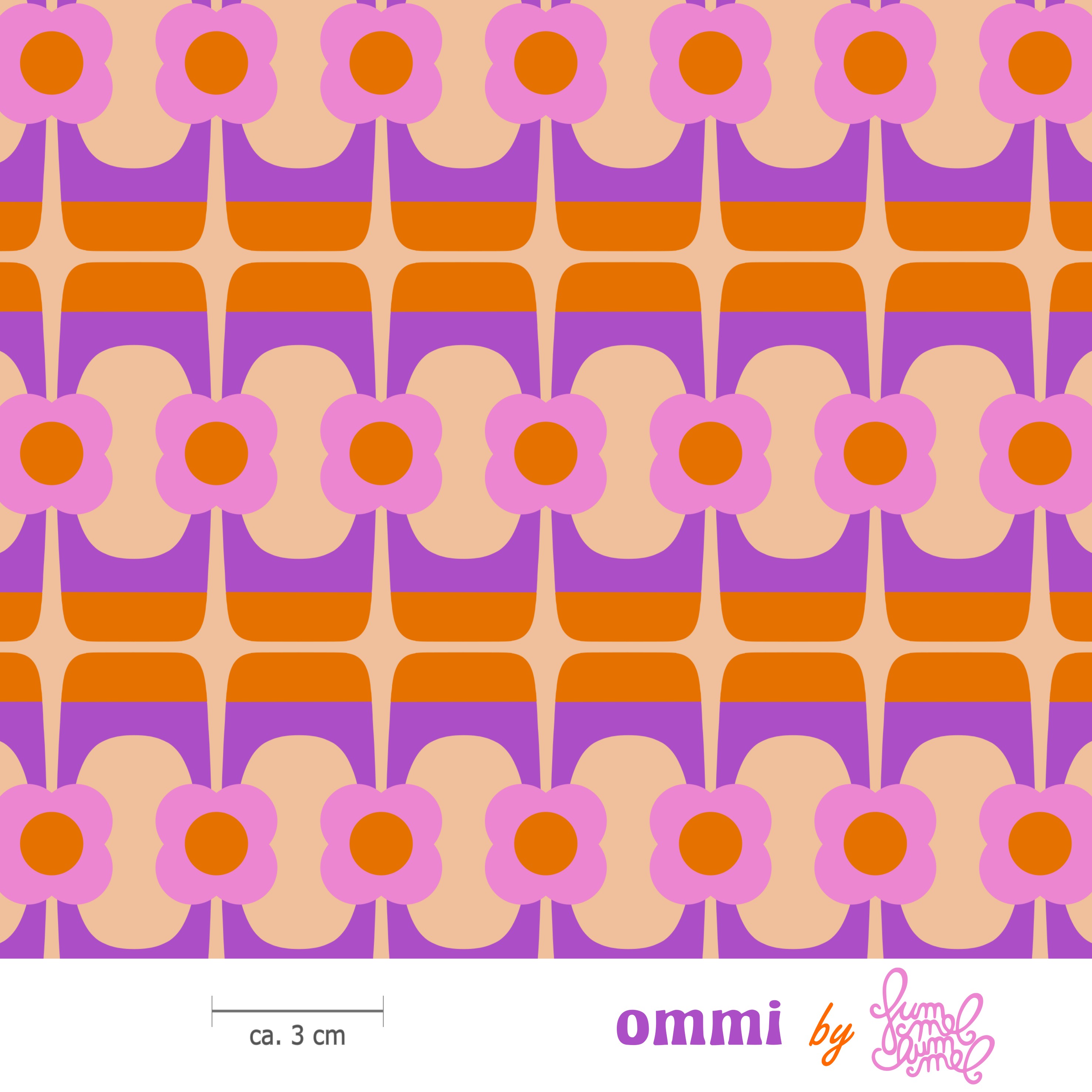 Bio Stoff - Ommi Lila von Fummelhummel in lila