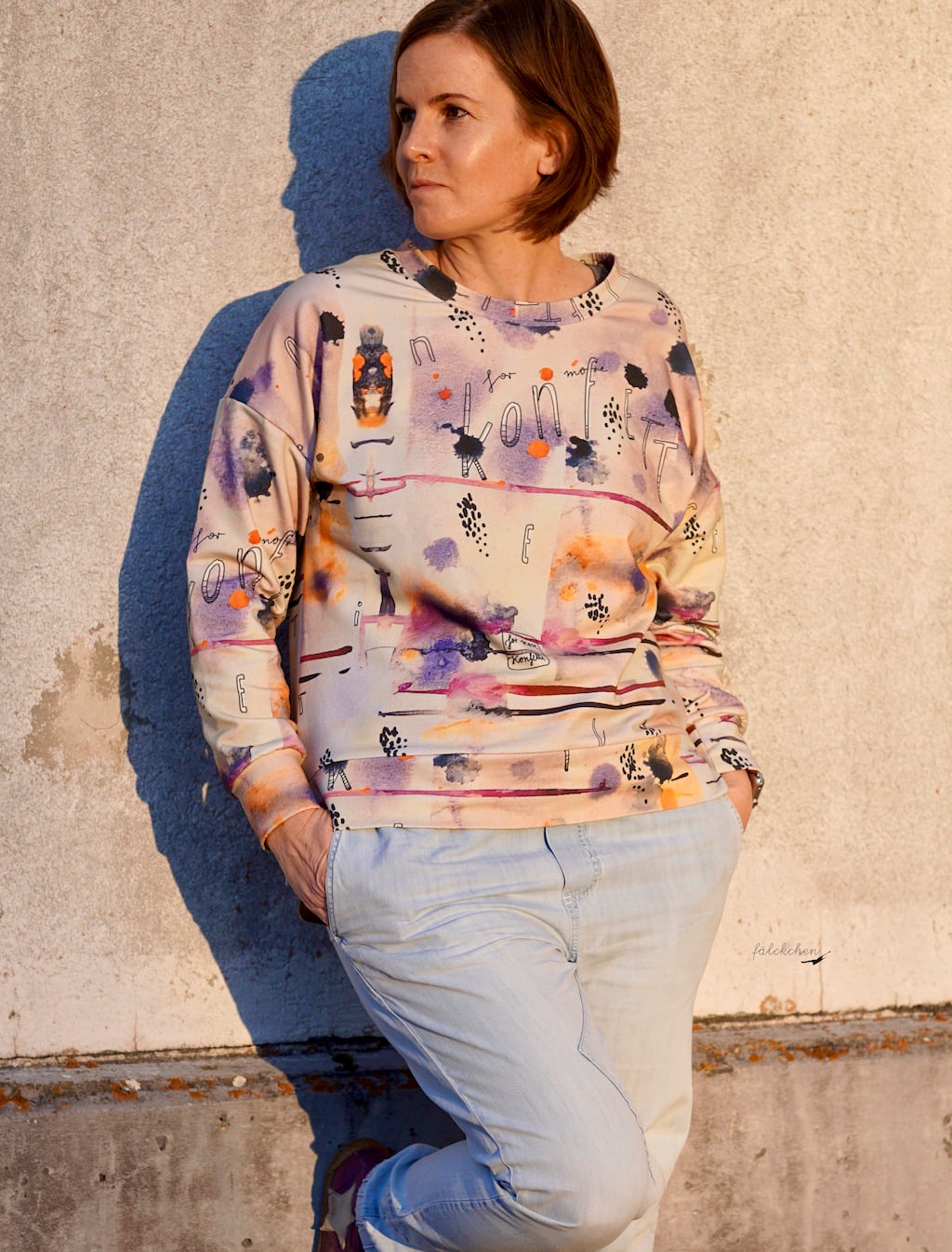 Organic fabric  -  Konfettiliebe