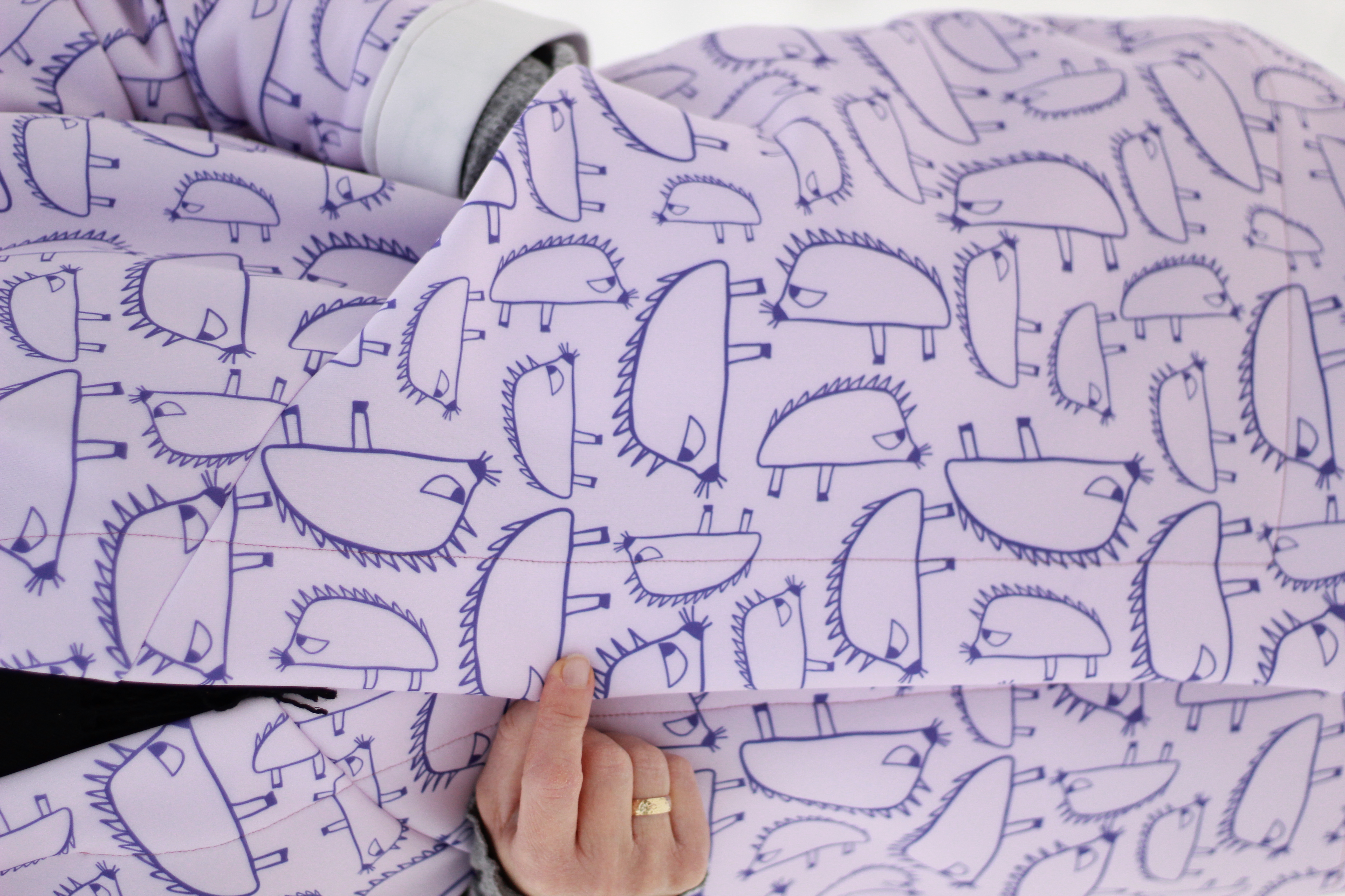 Bio Stoff  - Grimmi flieder