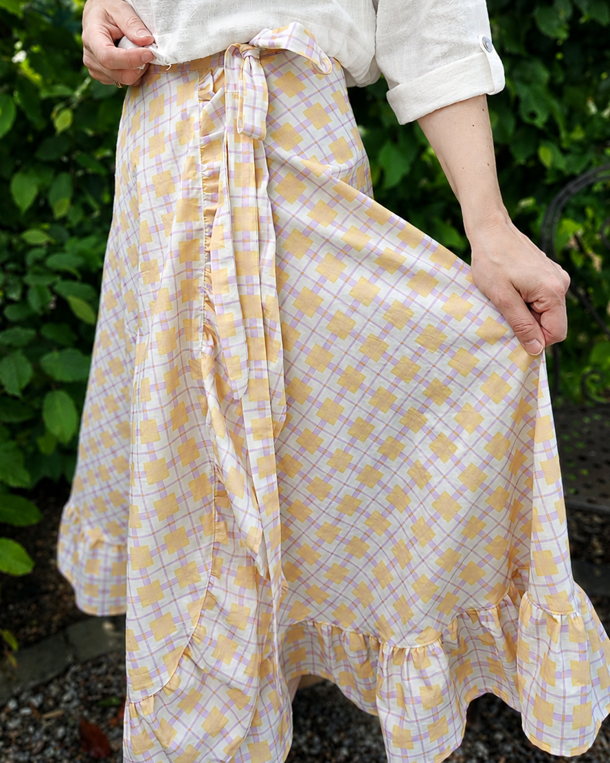 Organic fabric  -  Sommertartan