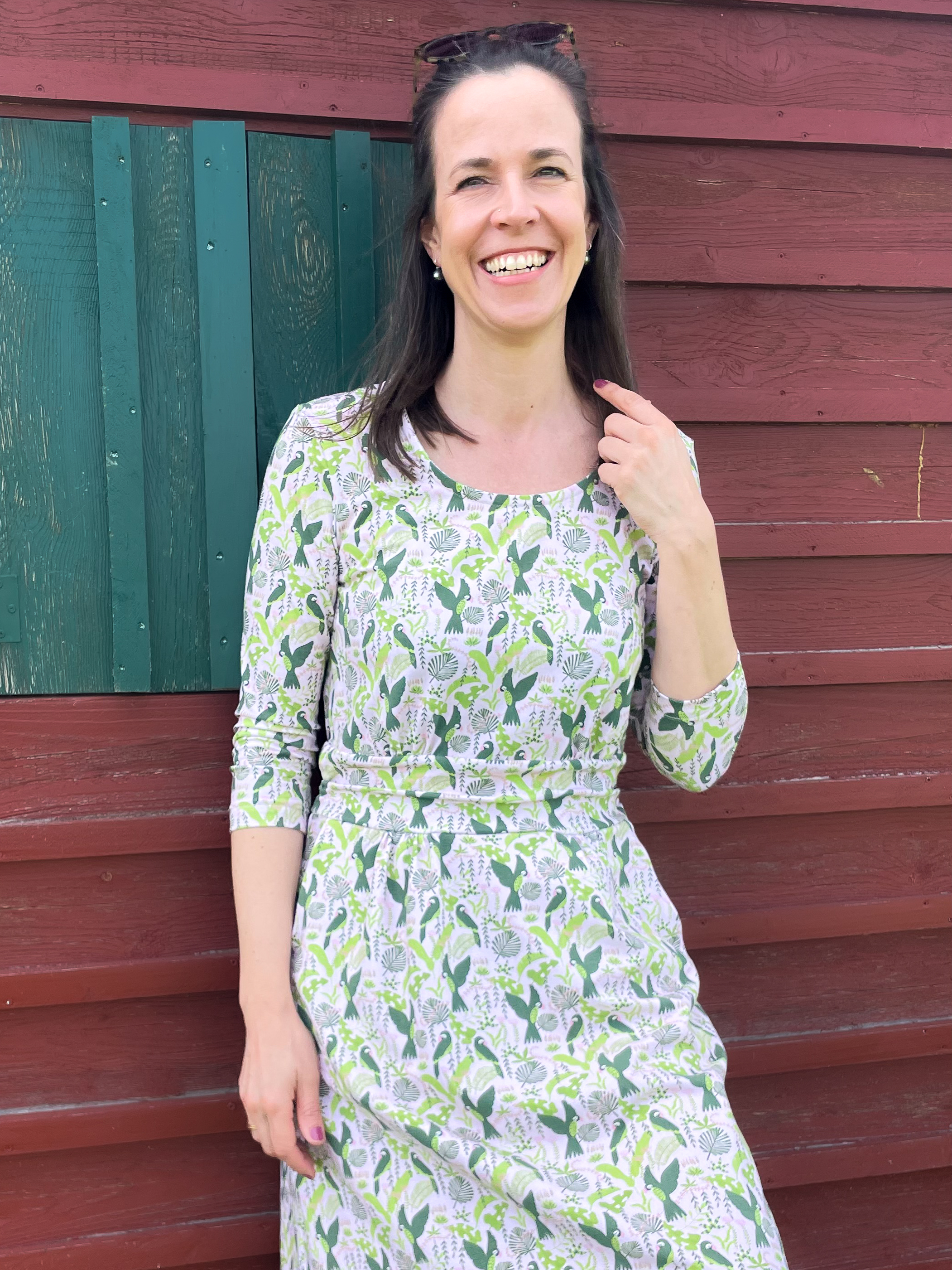 Bio Stoff  - Botanical Garden rosa