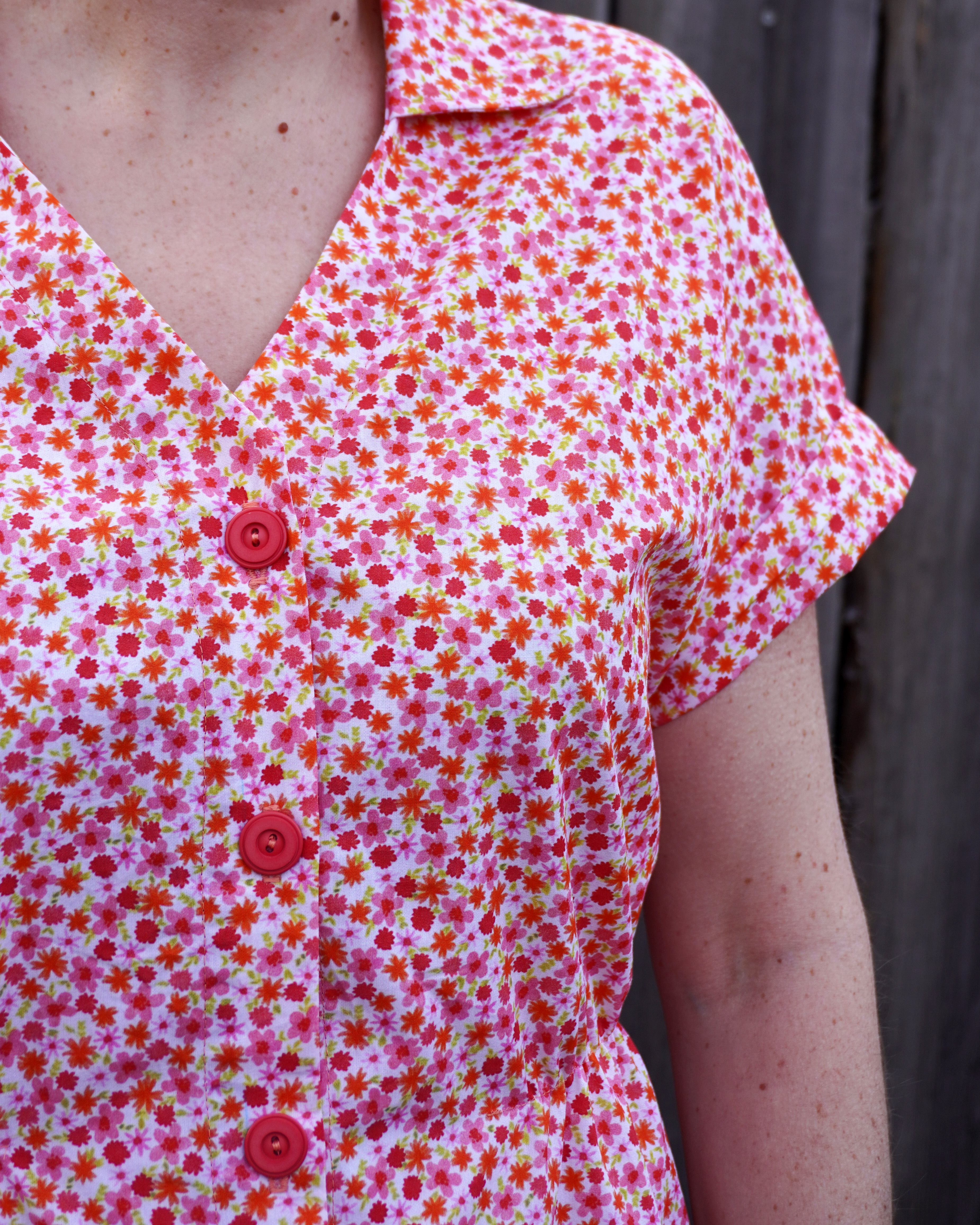 Bio Stoff  - Blumenwiese creme