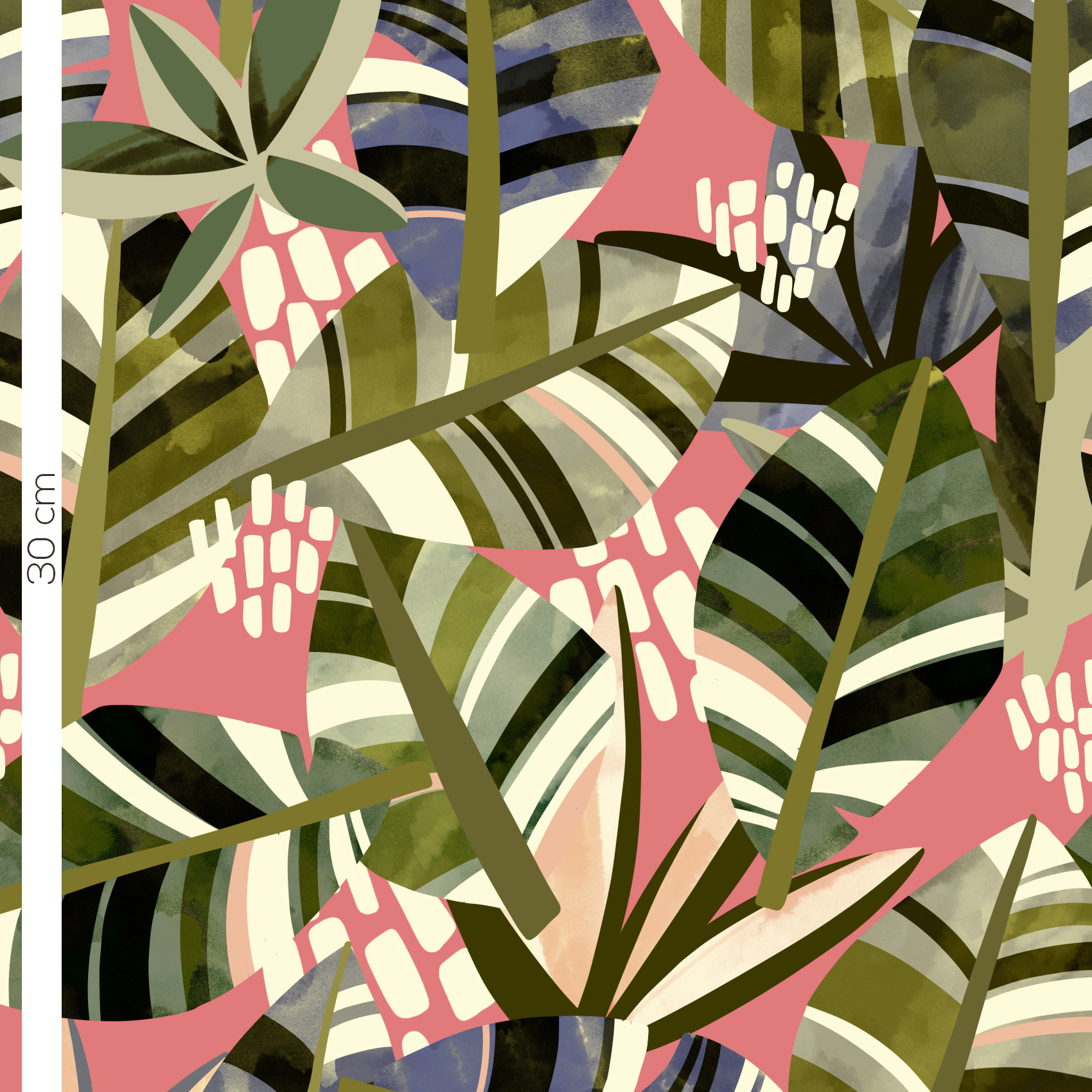 Organic fabric  -  Jungle canyon