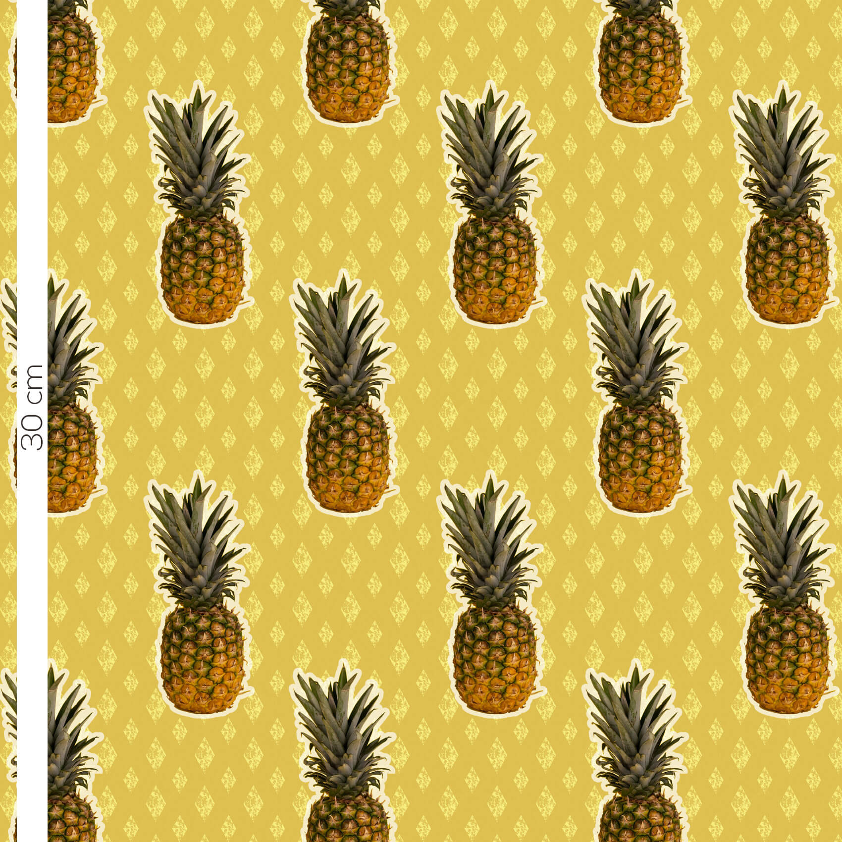 Bio Webware Stoff - Ananas - Enemenemeins, gelb, Frühling, Sommer, Obst & Gemüse, 100% Bio-Baumwolle Bio Webware Stoff - Ananas - Enemenemeins, gelb, Frühling, Sommer, Obst & Gemüse, 100% Bio-Baumwolle