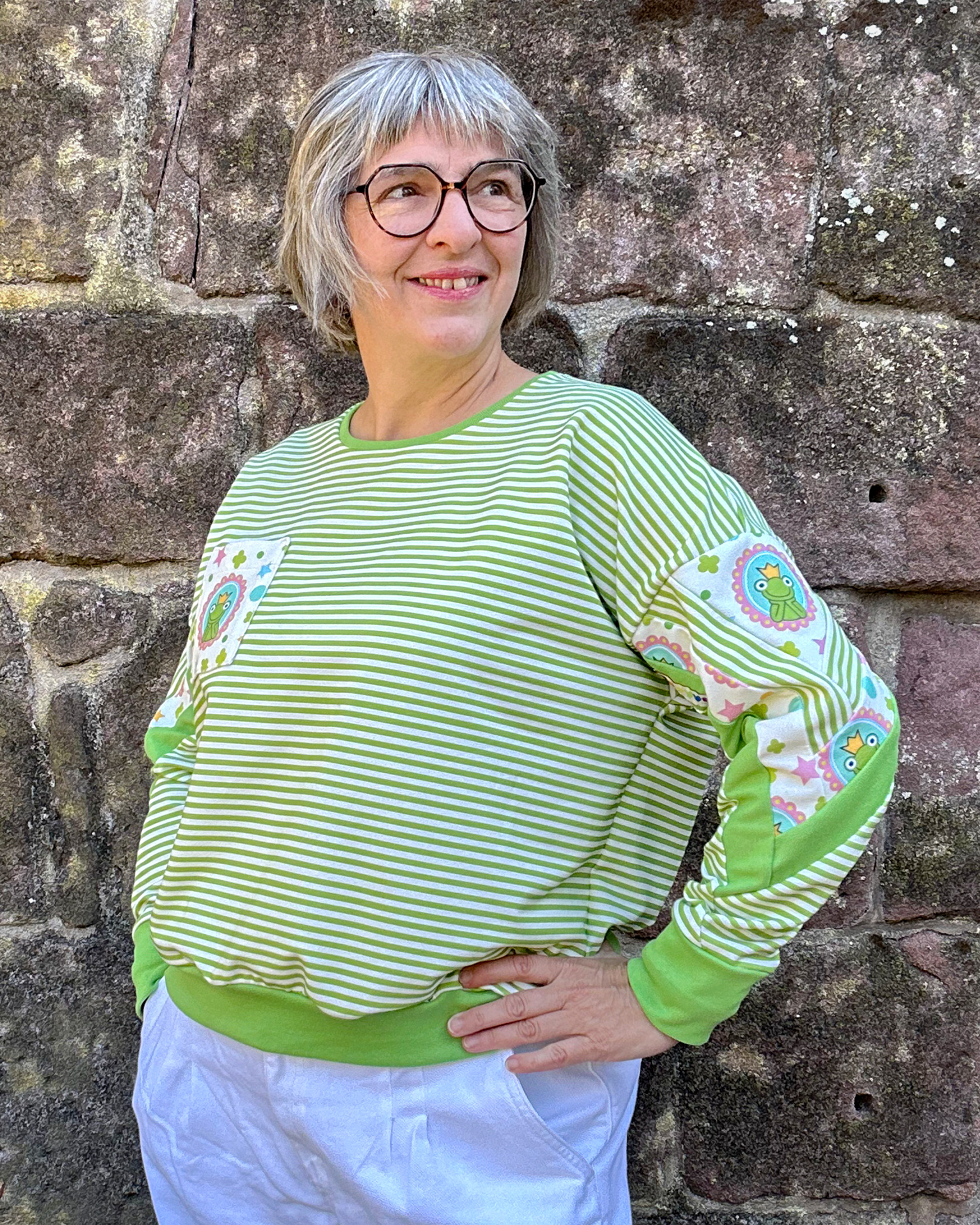 Organic fabric - Kissmi Kombistreifen