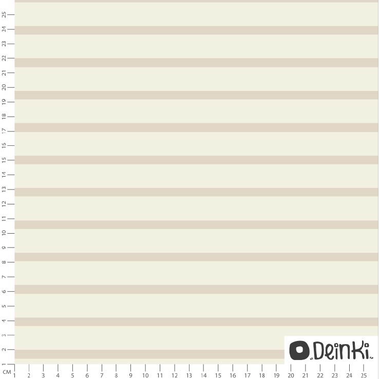 Bio Webware Stoff - Osterstreifen - Deinki, Streifen, beige, 100% Bio-Baumwolle Bio Webware Stoff - Osterstreifen - Deinki, Streifen, beige, 100% Bio-Baumwolle