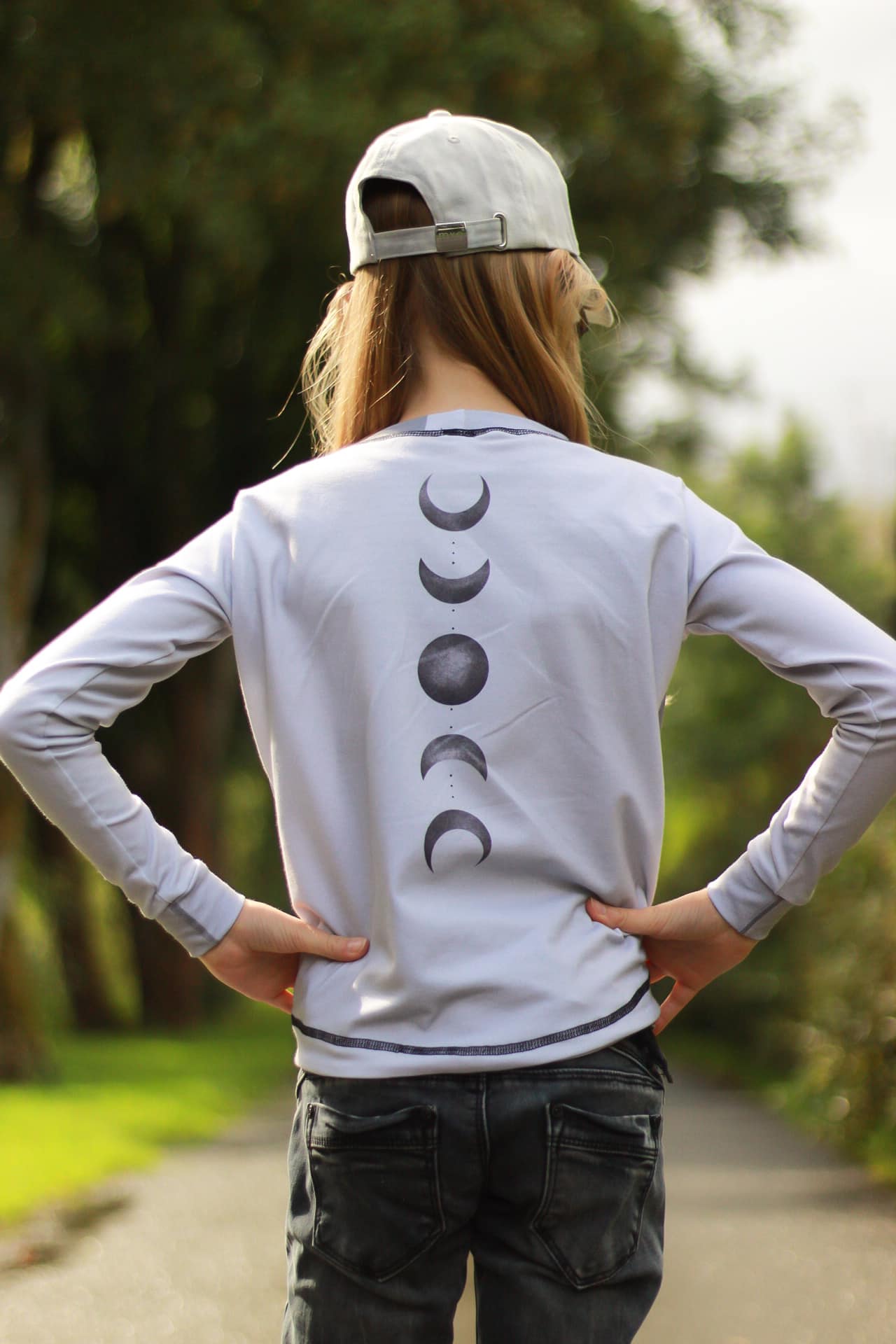 Bio Stoff  -  1m Panel Motte peach