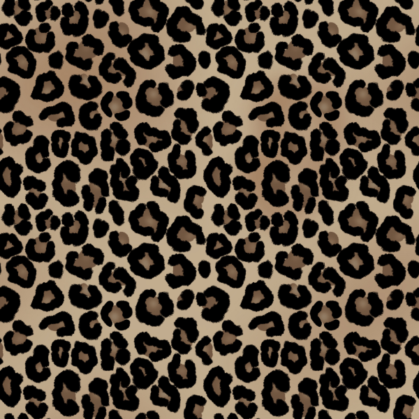Organic Fabric - Leopard