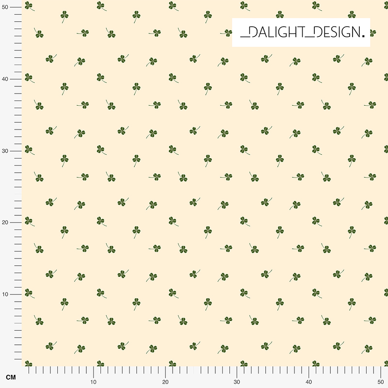 Bio Stoff  - Zarter Klee