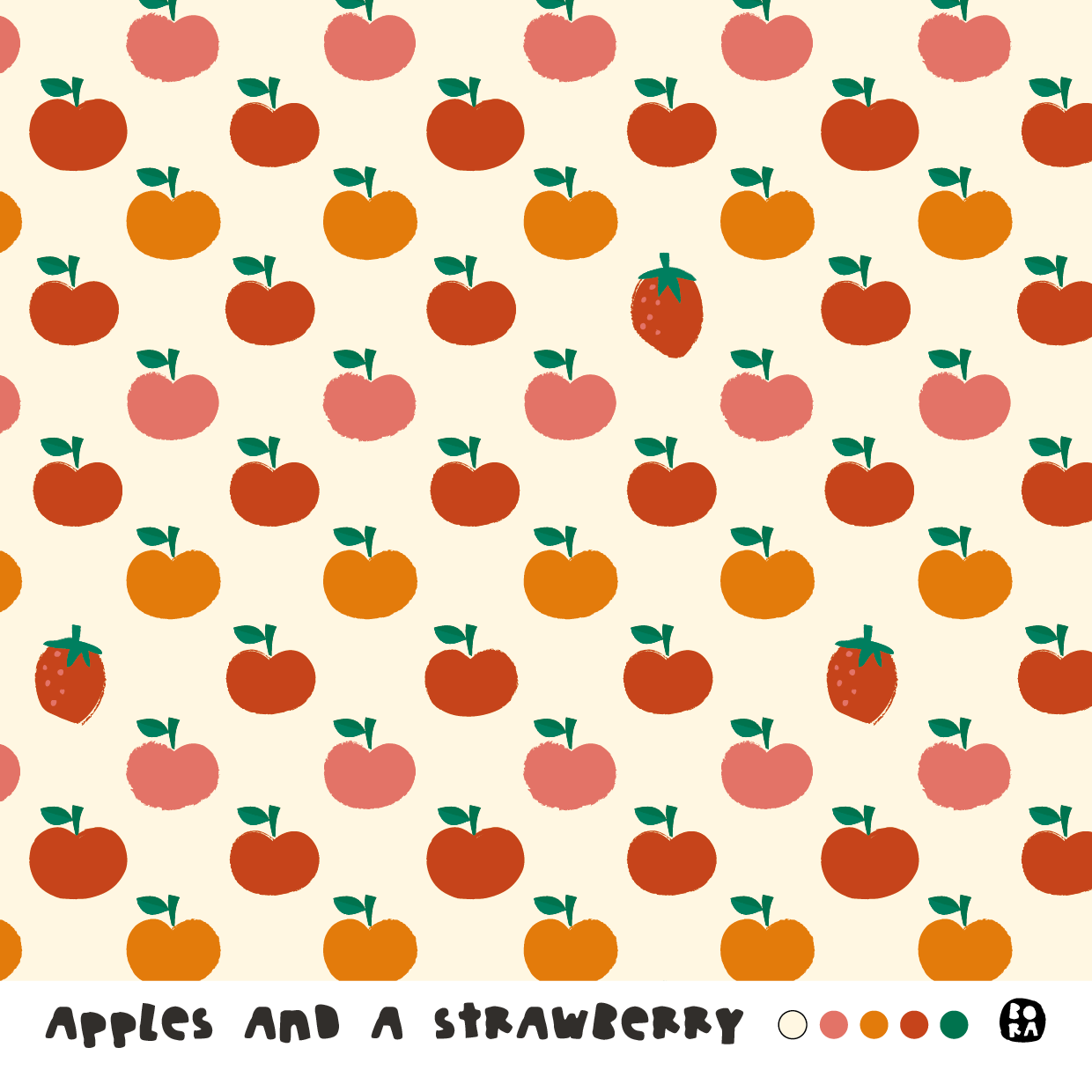 Apples And A Strawberry Apples And A Strawberry