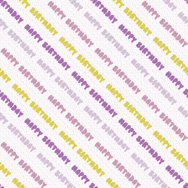 Bio Stoff - Happy Birthday rosa