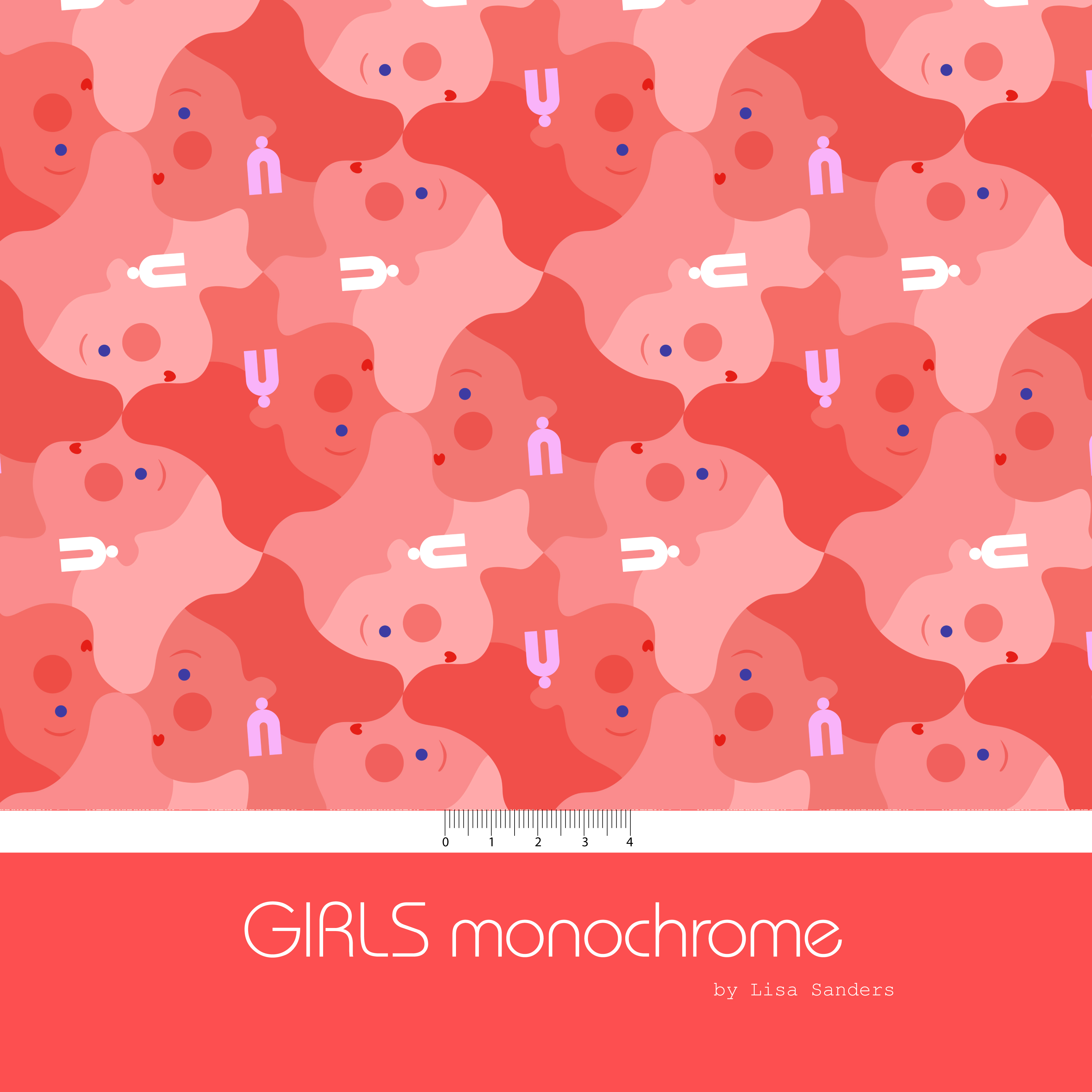 Girls Monochrome Rot, Webware
