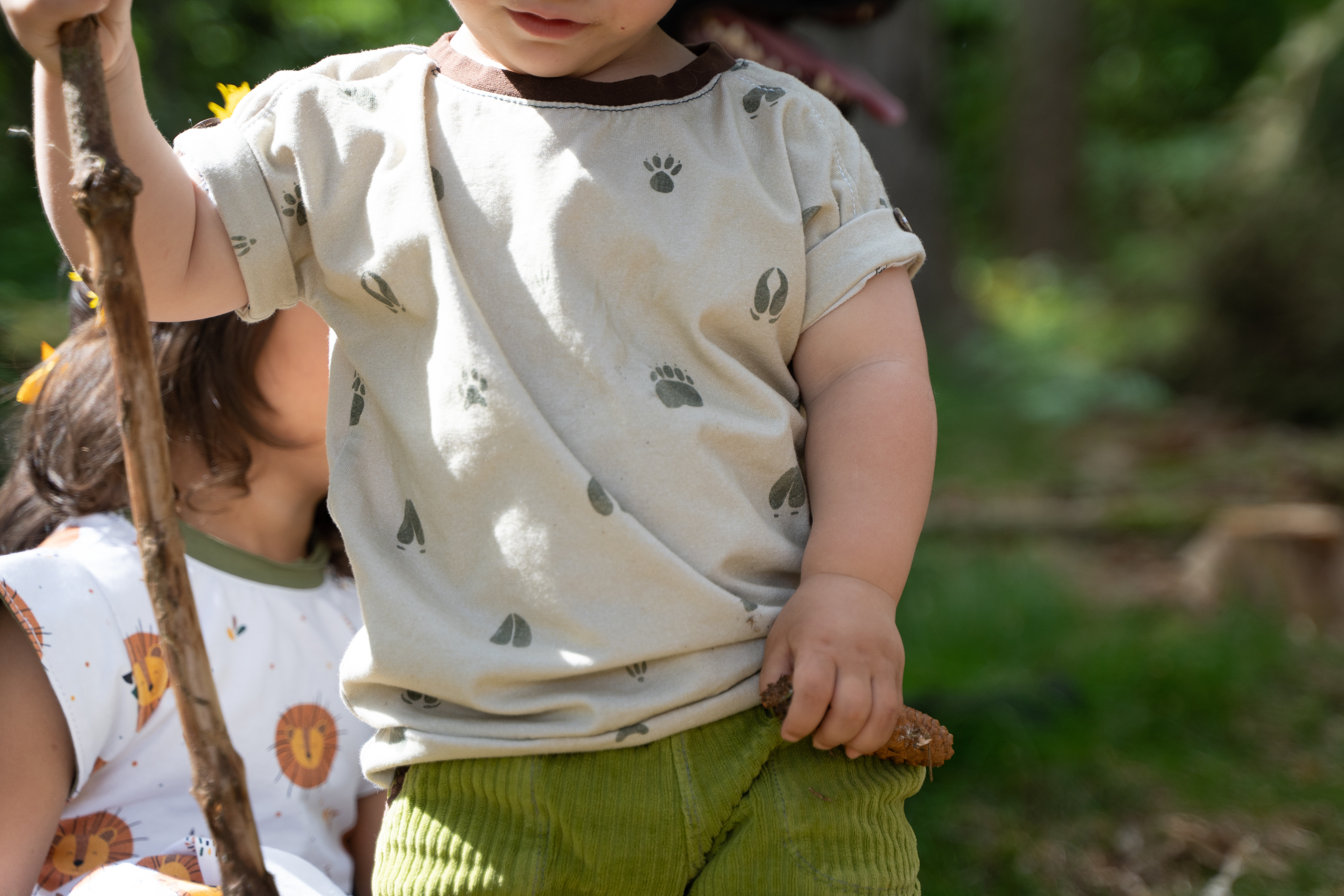 Organic fabric  -  Waldabenteuer