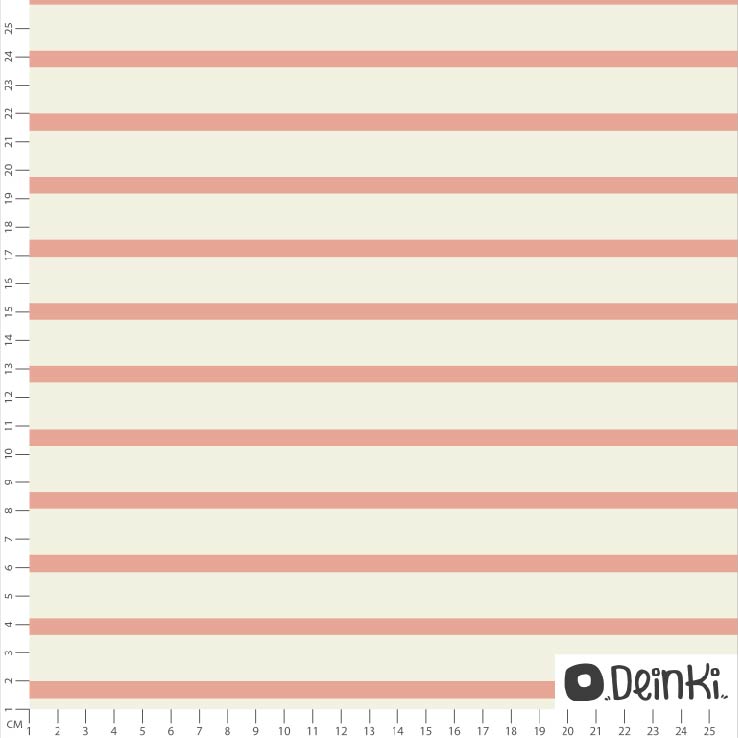 Bio Webware Stoff - Osterstreifen - Deinki, Streifen, rosa, 100% Bio-Baumwolle Bio Webware Stoff - Osterstreifen - Deinki, Streifen, rosa, 100% Bio-Baumwolle