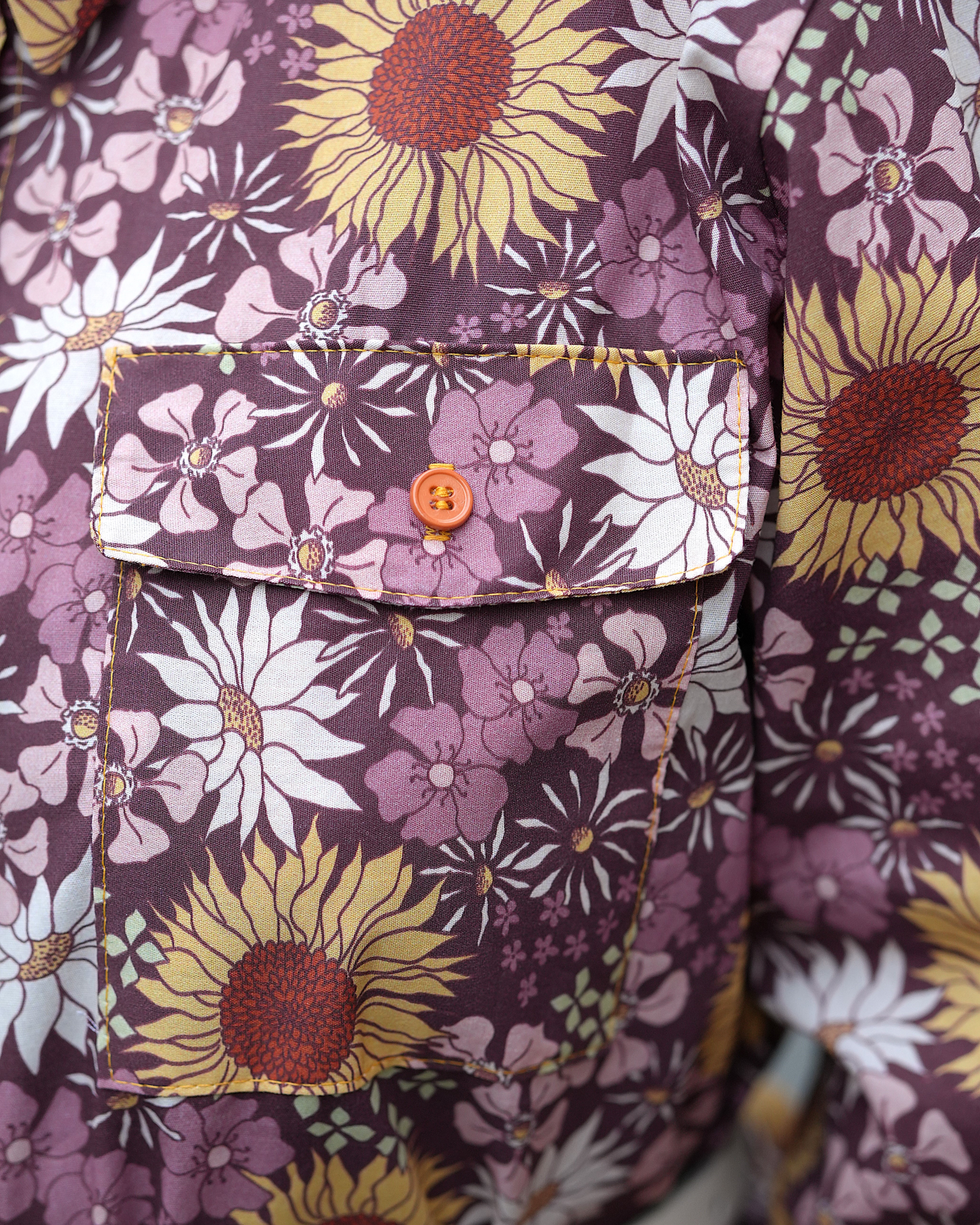 Bio Fabric - Retrospirit Blossom blue