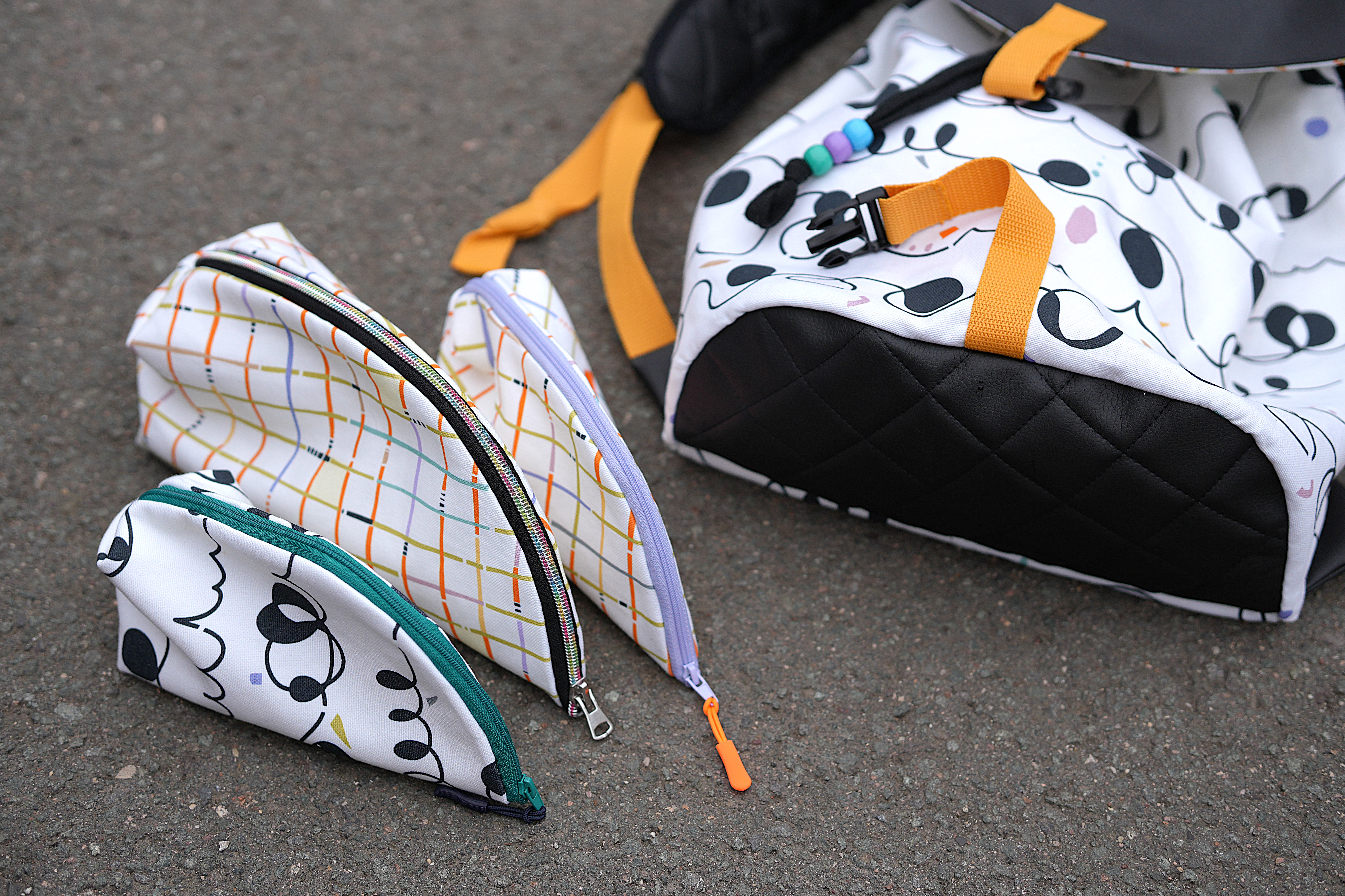 Organic fabric -  Kids Day Math
