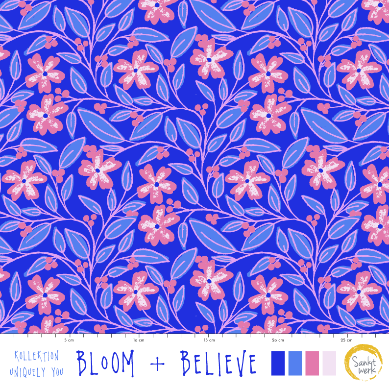 Organic Fabric - Bloom And Believe 