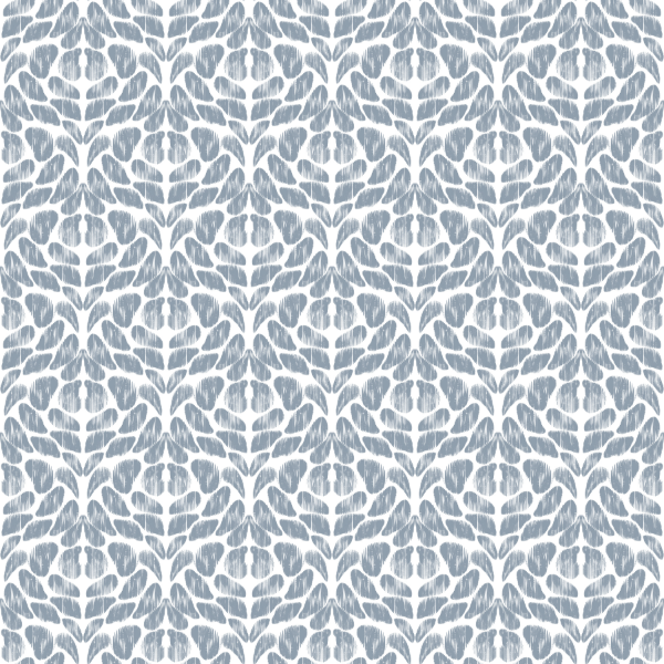 Organic fabric - Riffblüte blue